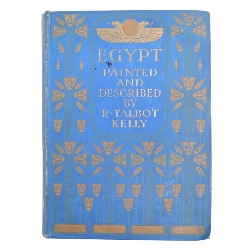 Second Printing Illustrated "Egypt" by Robert Talbot Kelly, 1903