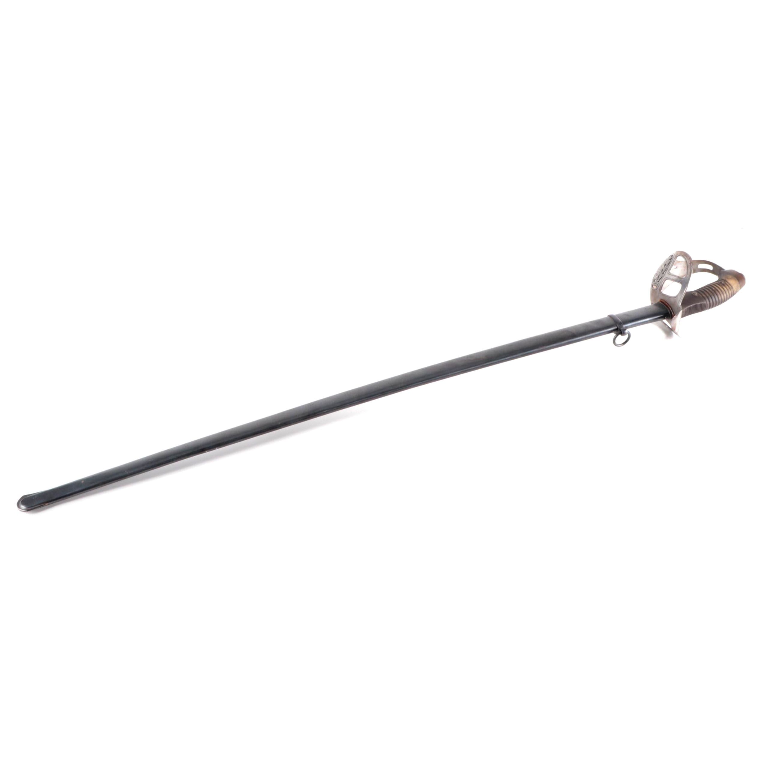 Argentine M1898 Cavalry Saber With Scabbard