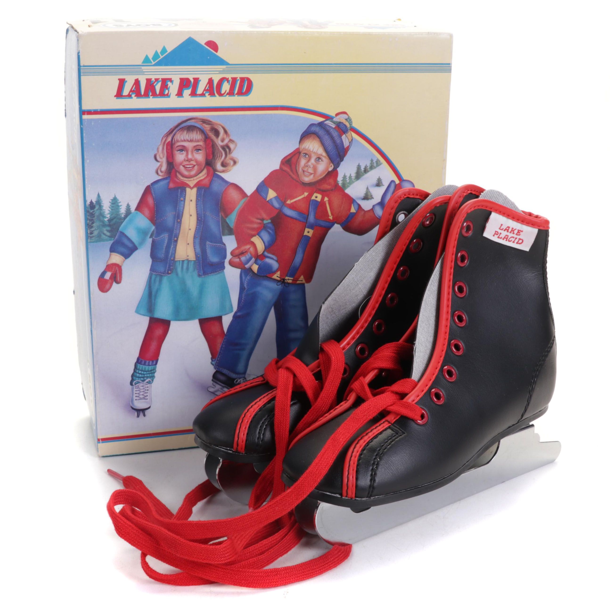 Pair of Lake Placid Children's Double Bladed Ice Skates