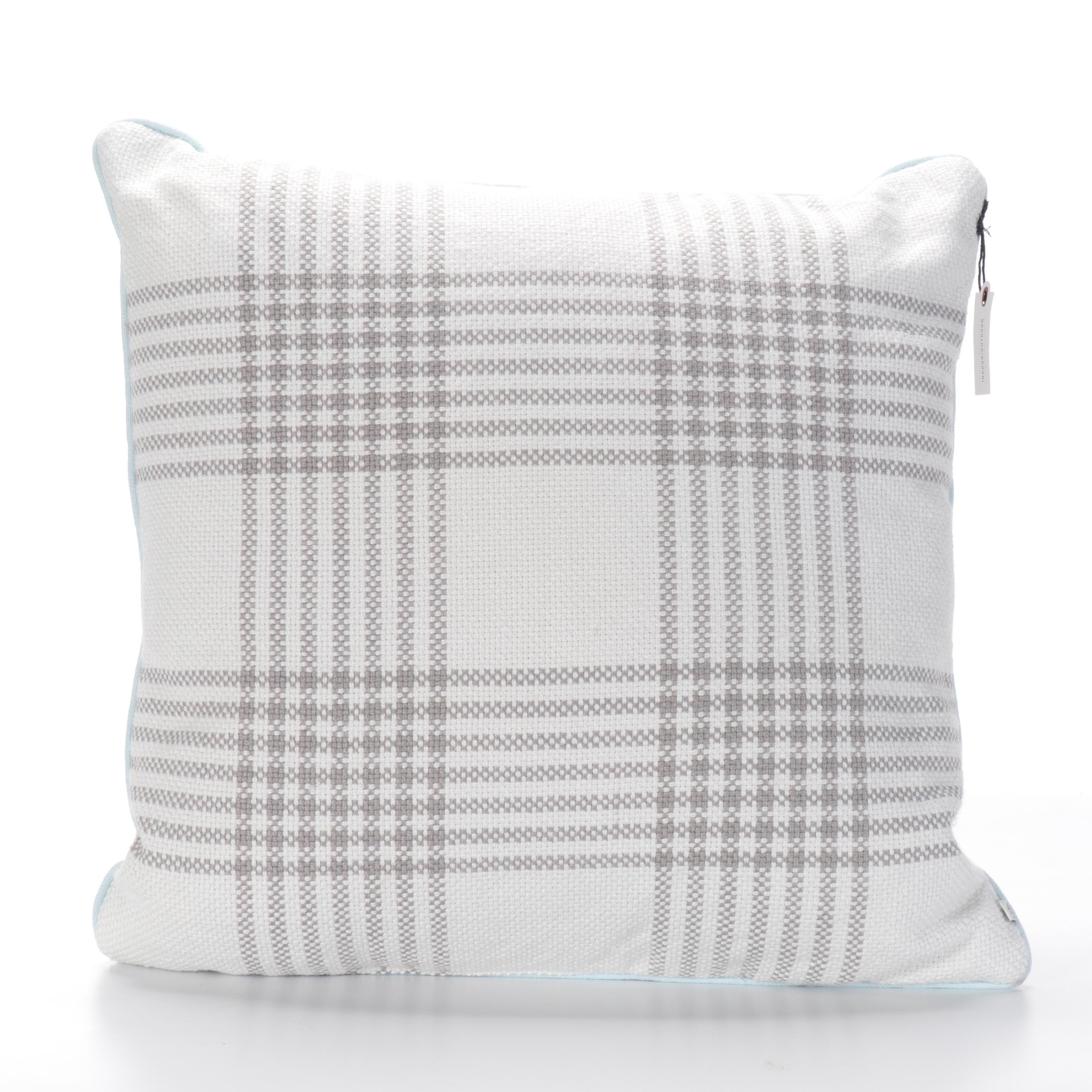 Threshold Christmas Wreath Sign with Hanging Wall Tree and Throw Pillows