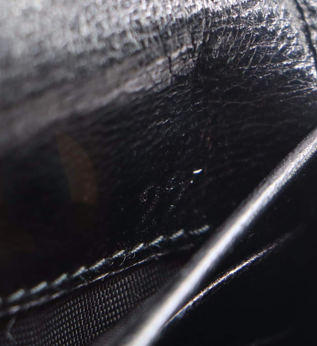 Prada Leather Kiss Lock Wallet with Box