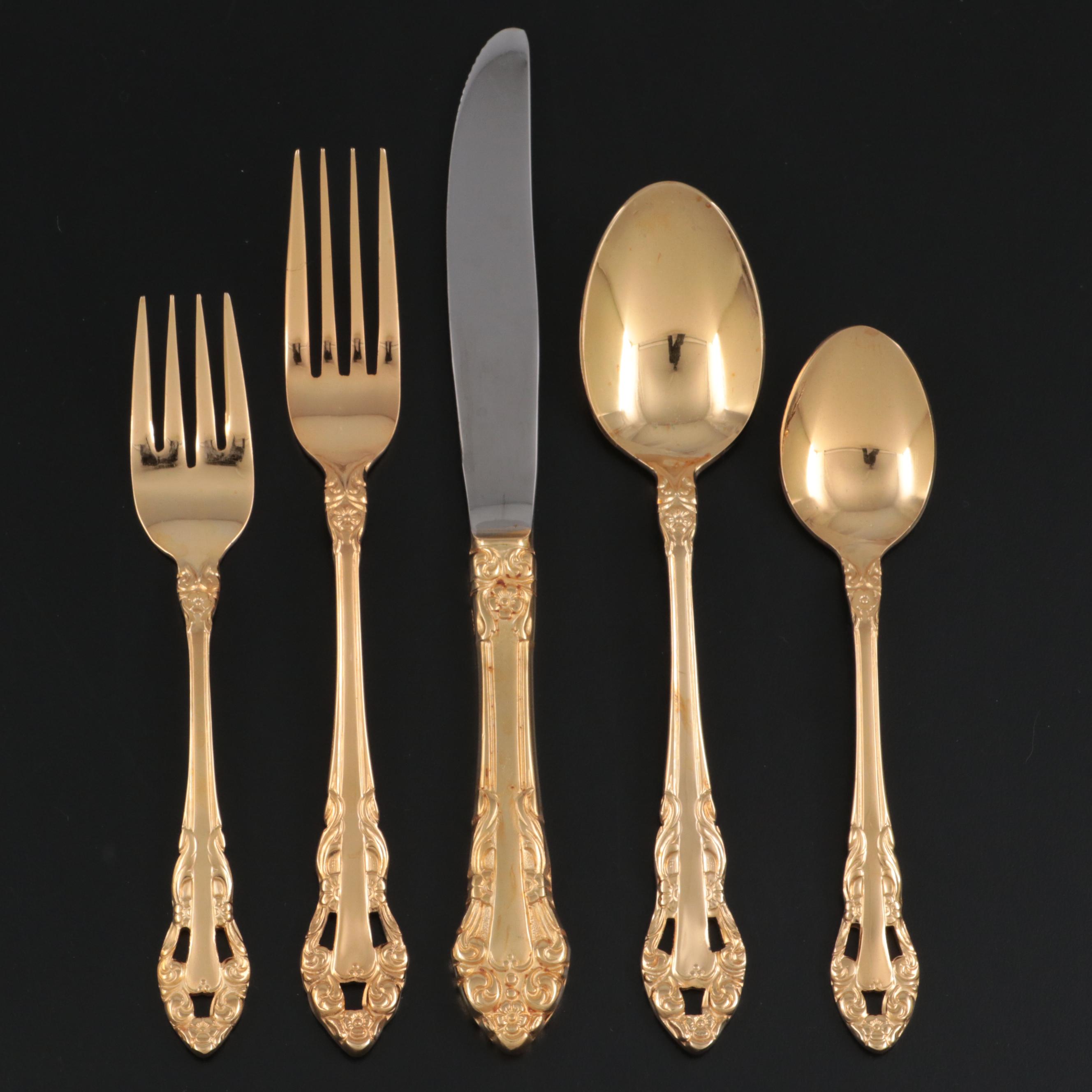 Supreme Cutlery by Towle "Sir George" Electroplated Stainless Steel Flatware