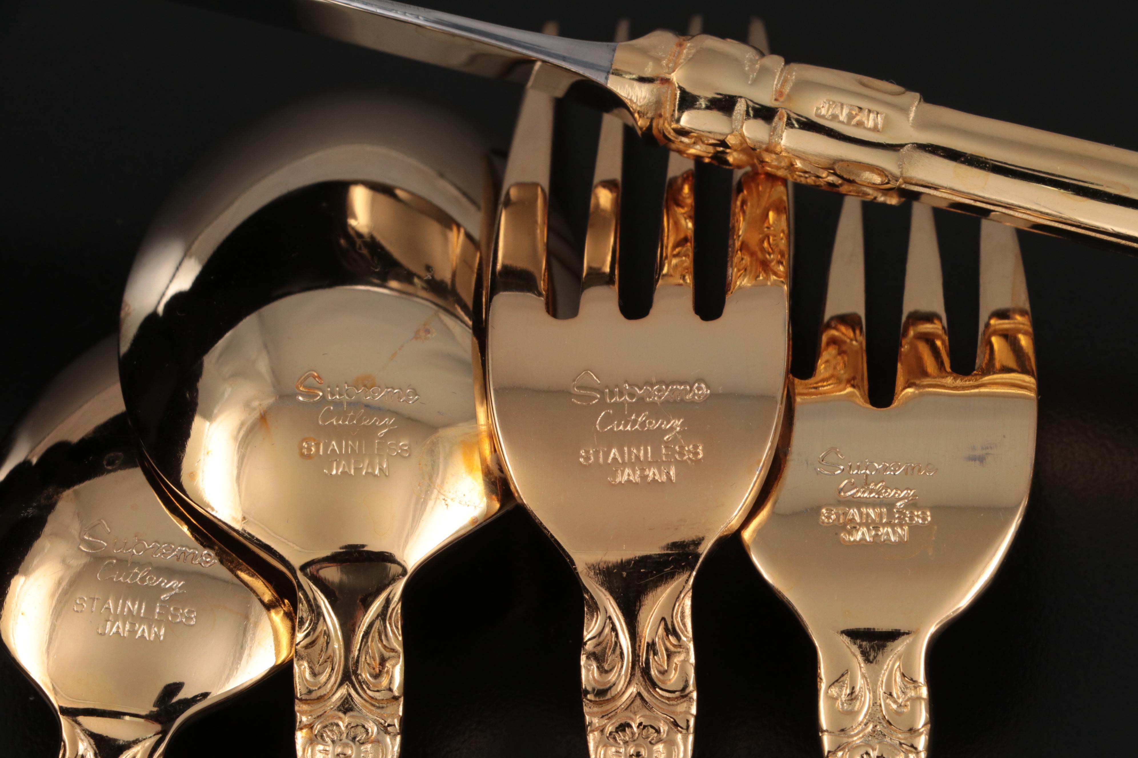 Supreme Cutlery by Towle "Sir George" Electroplated Stainless Steel Flatware