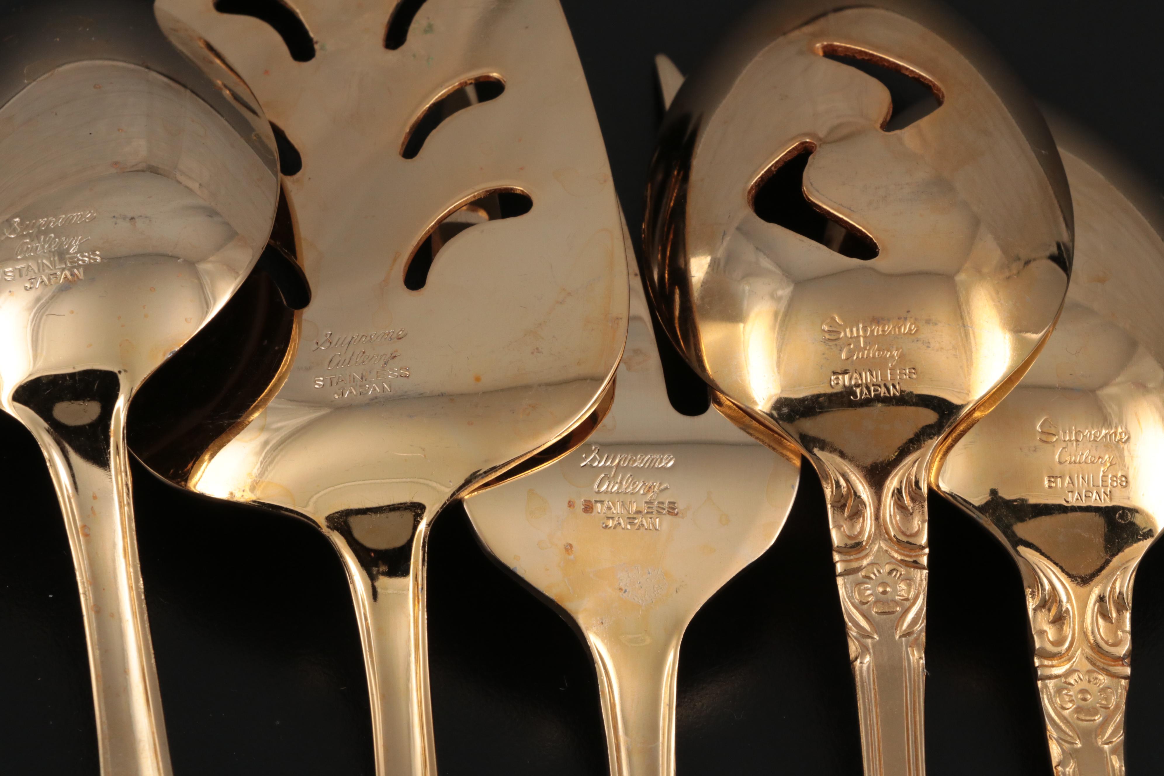 Supreme Cutlery by Towle "Sir George" Electroplated Stainless Steel Flatware