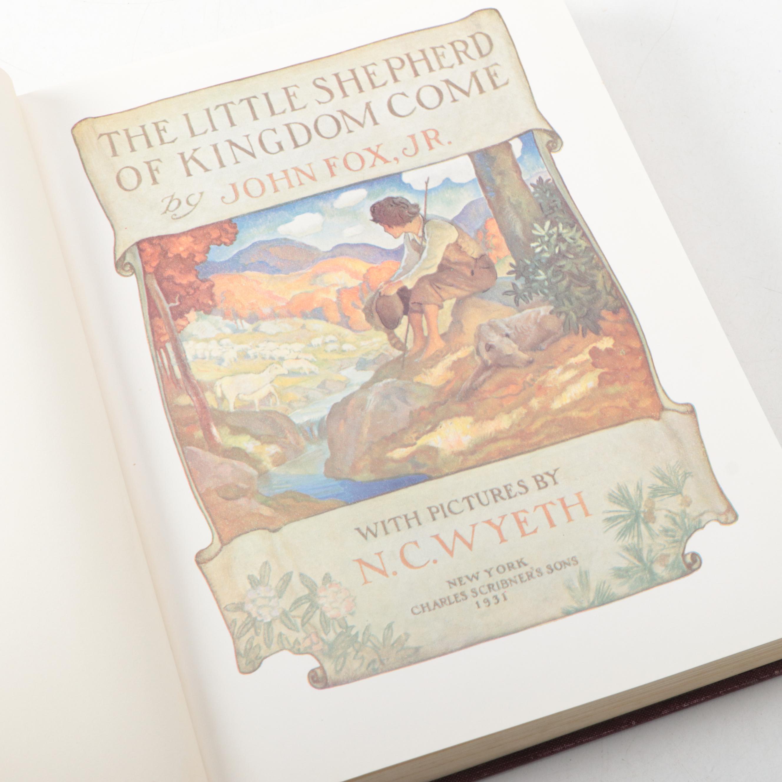 N. C. Wyeth Illustrated "Robin Hood" with Jacket and More Wyeth First Editions