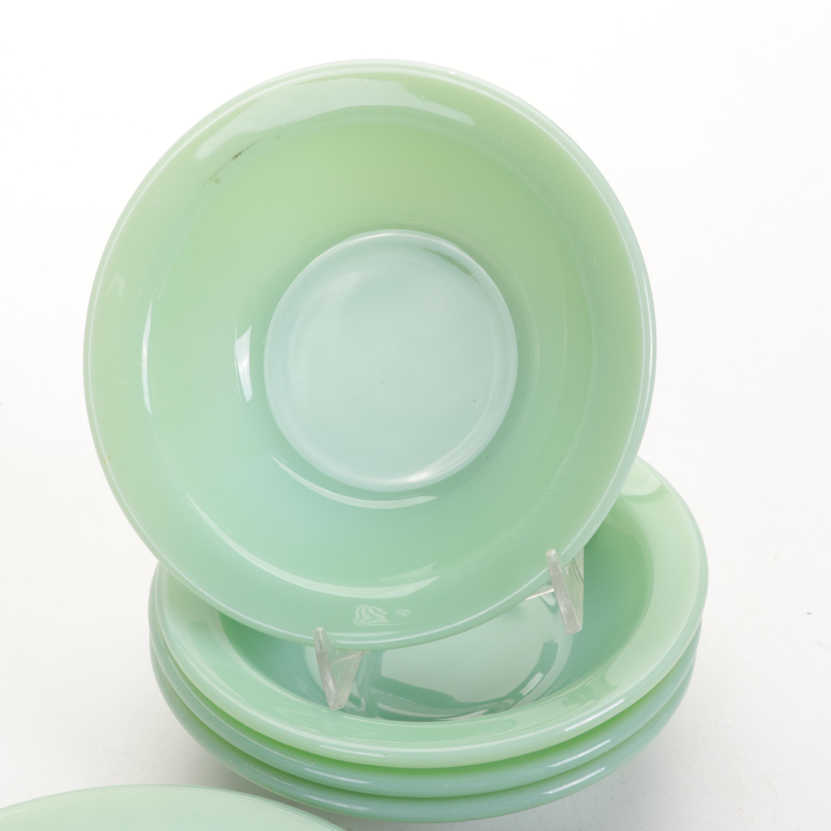 Anchor Hocking Fire King Jadeite Dinnerware Ovenware, Early to Mid 20th Century