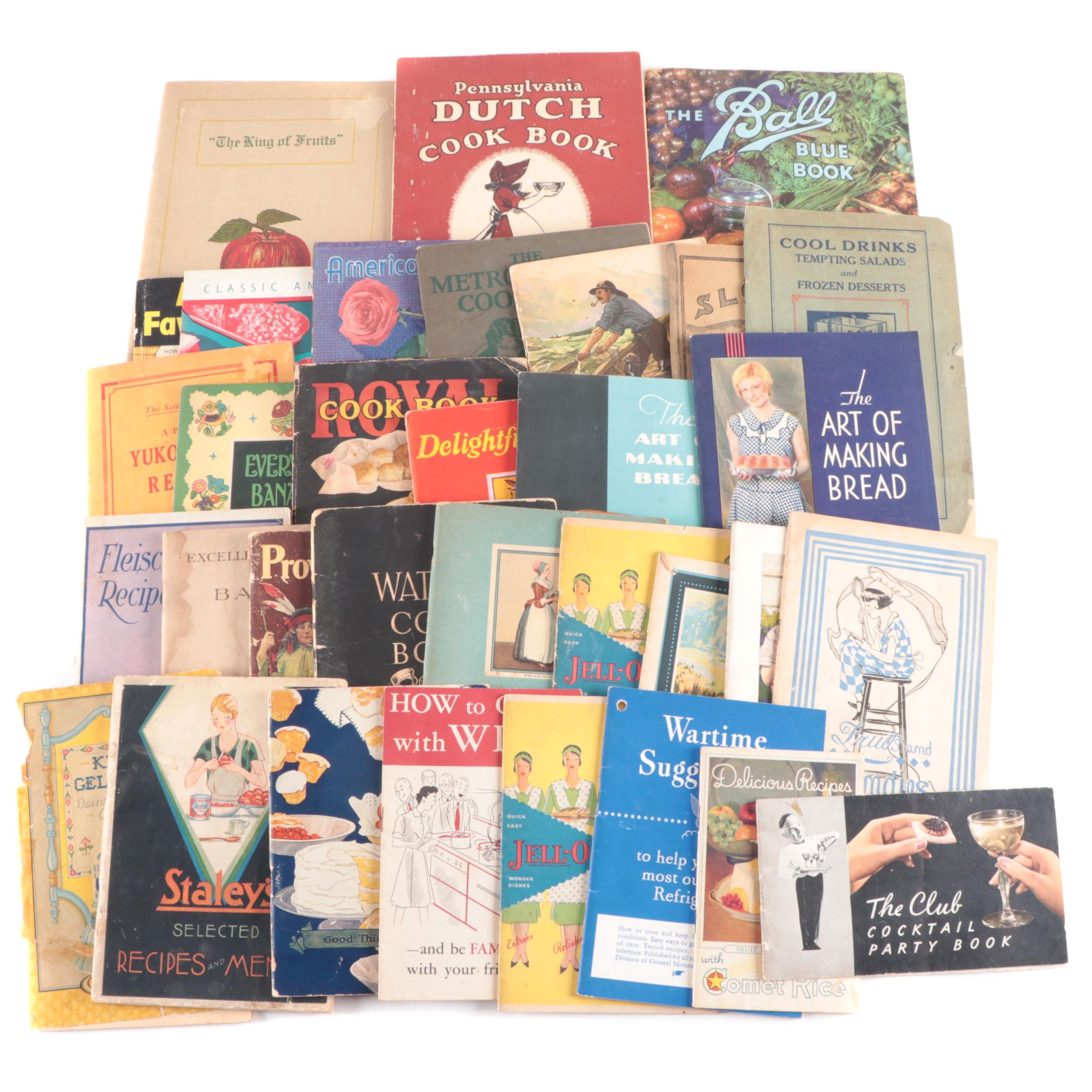 Jello and Other American Advertising Cookbooks, Early 20th Century