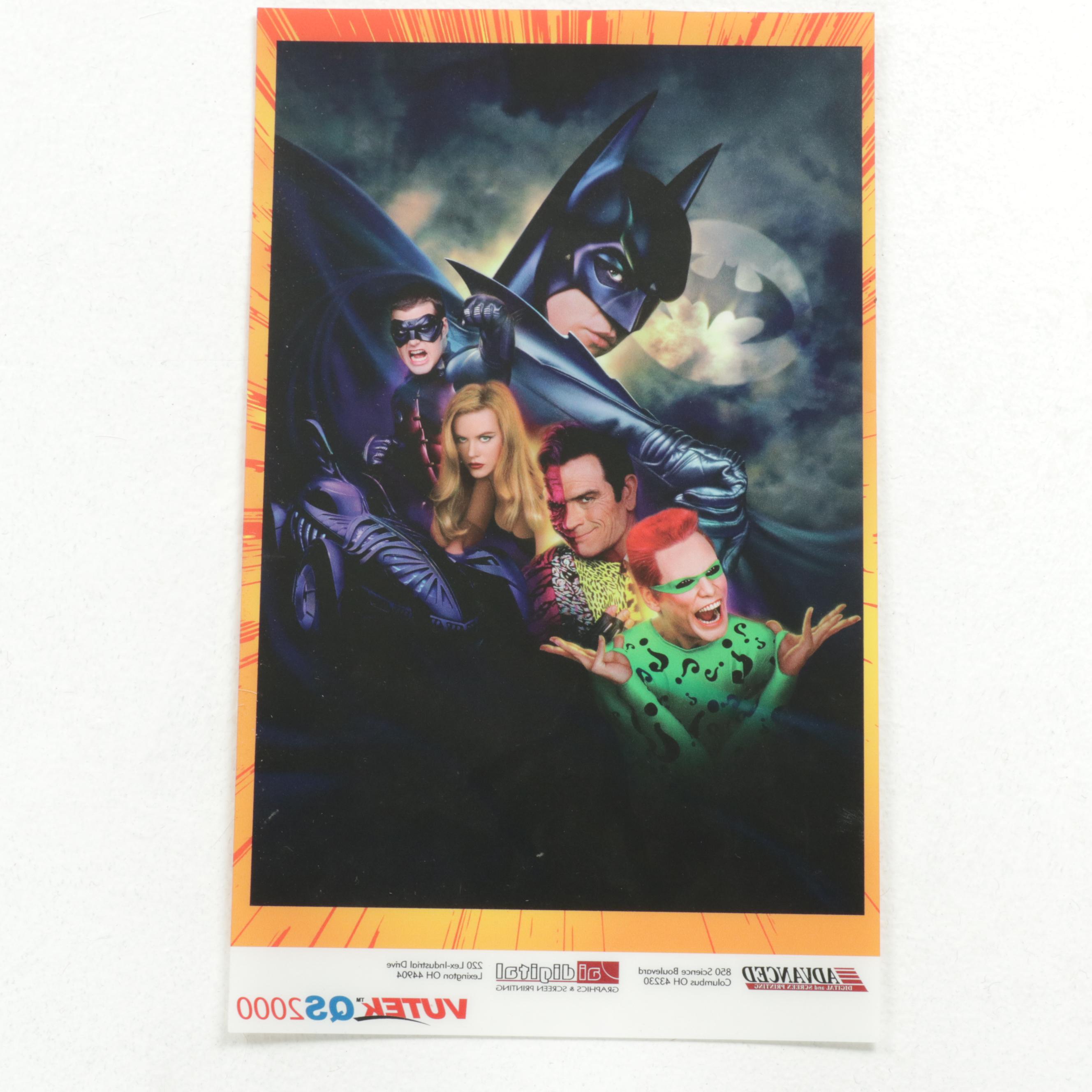 Marvel and DC Superhero Offset Lithograph Posters, Late 20th-21st Century