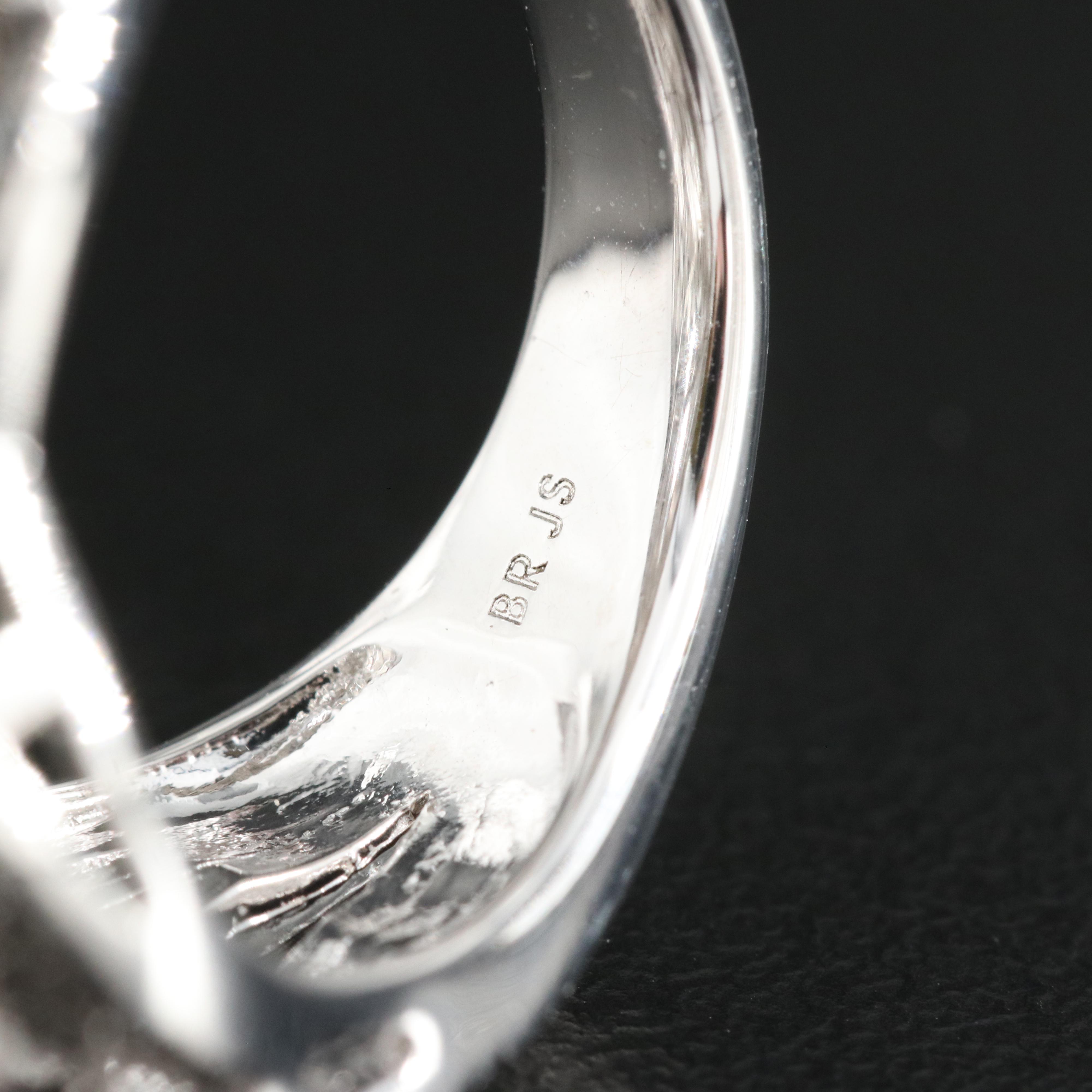 Braided Diamond Ring