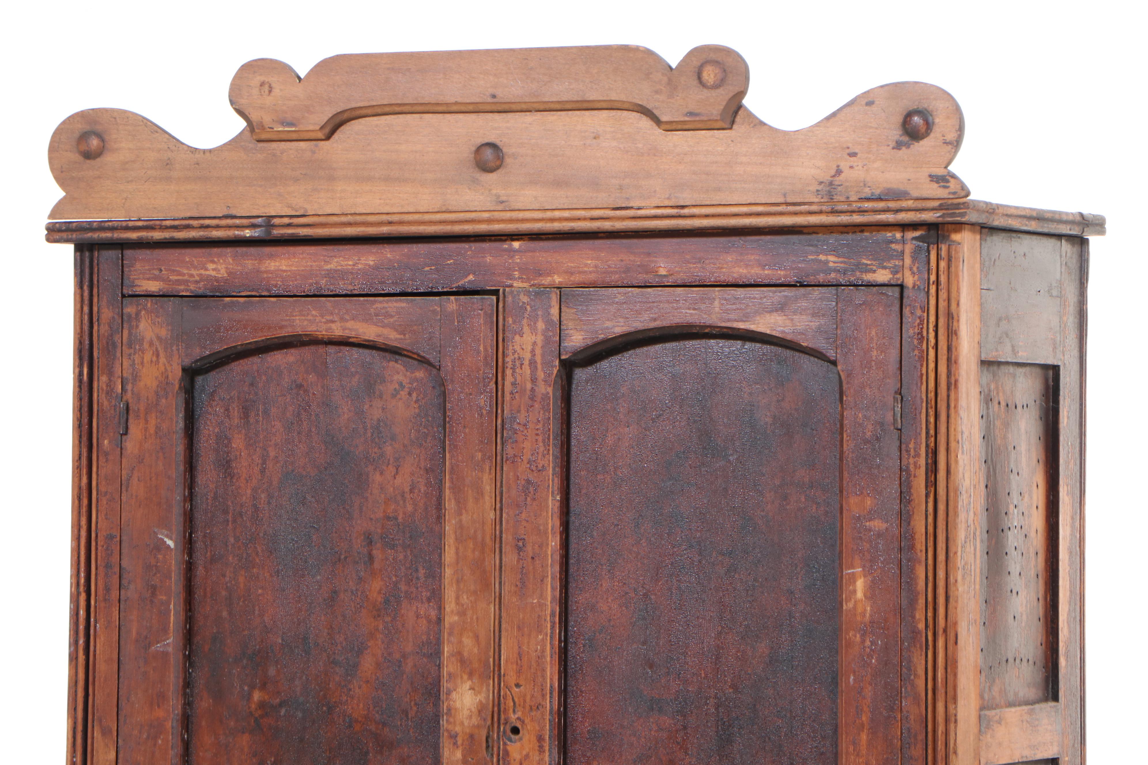 Victorian Cupboard with Vented Side Panels