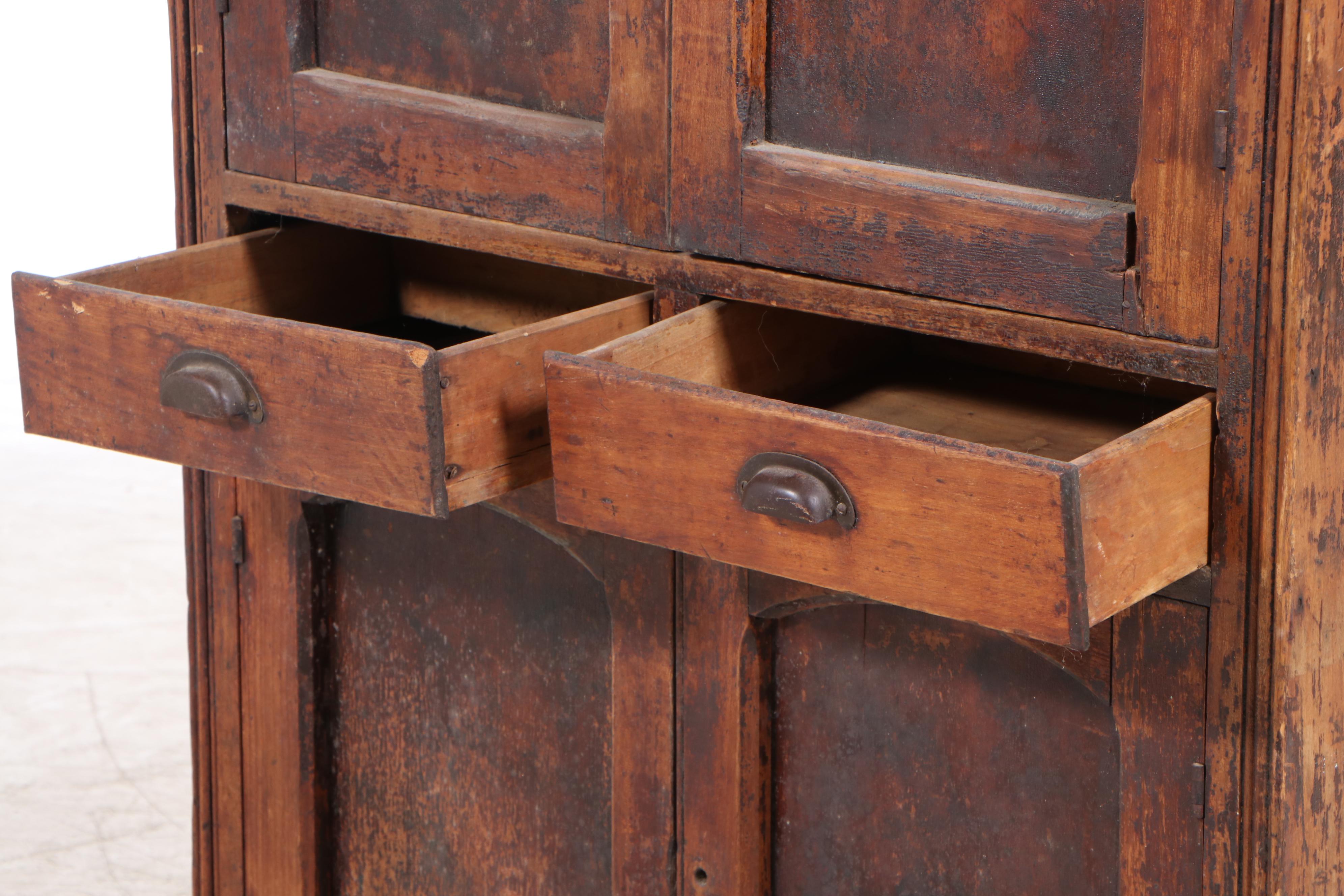 Victorian Cupboard with Vented Side Panels