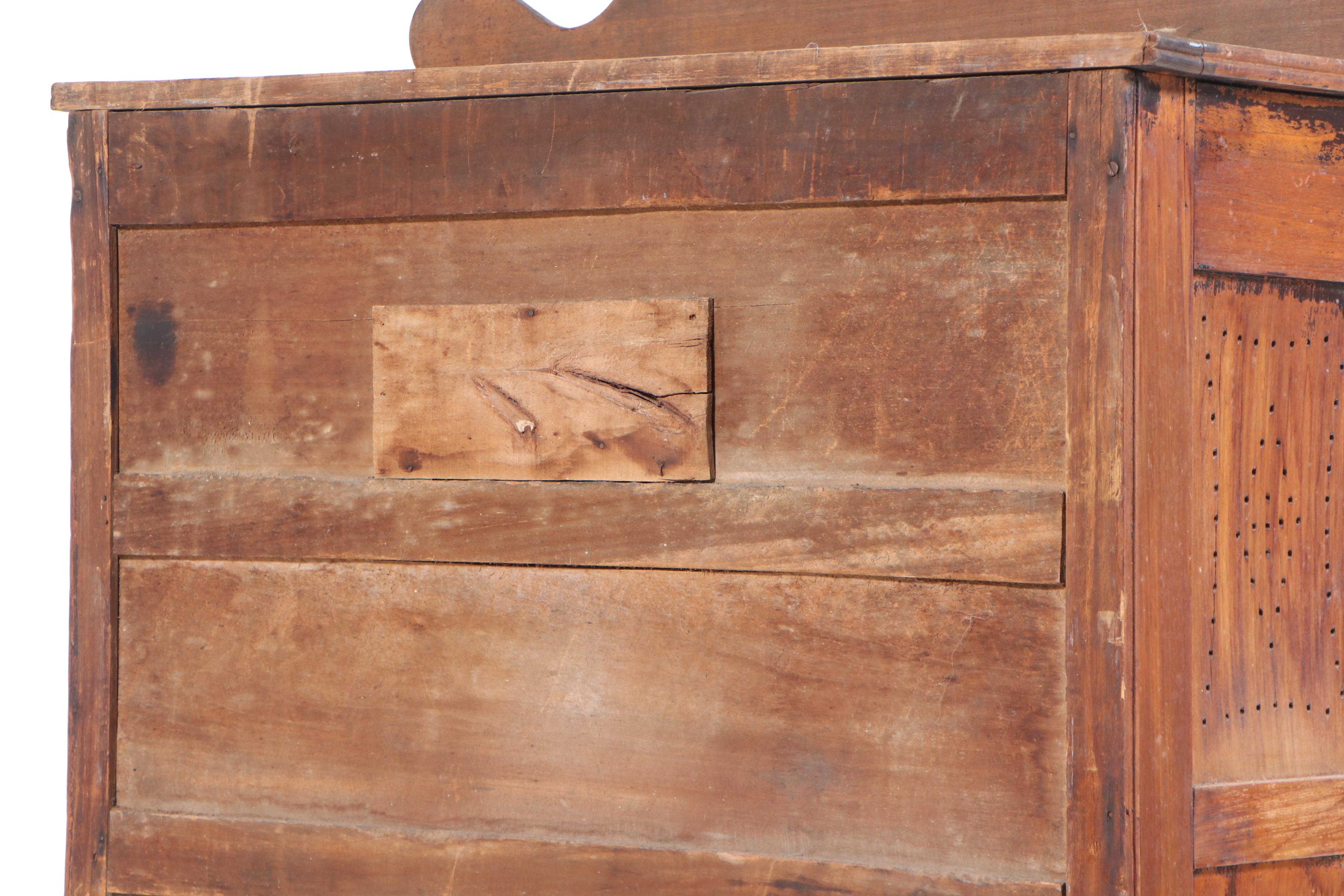 Victorian Cupboard with Vented Side Panels