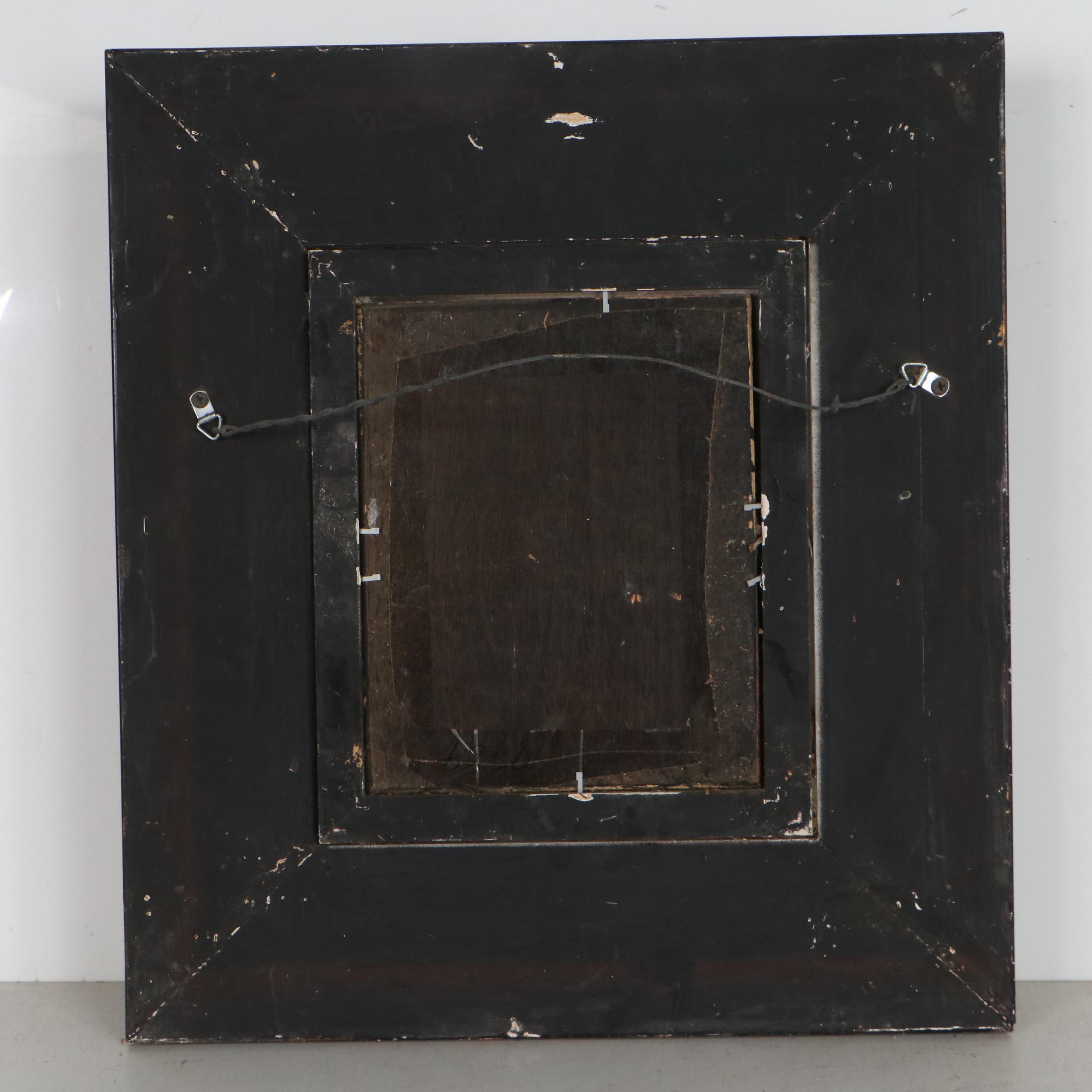 English Hunting Scene Oil Painting