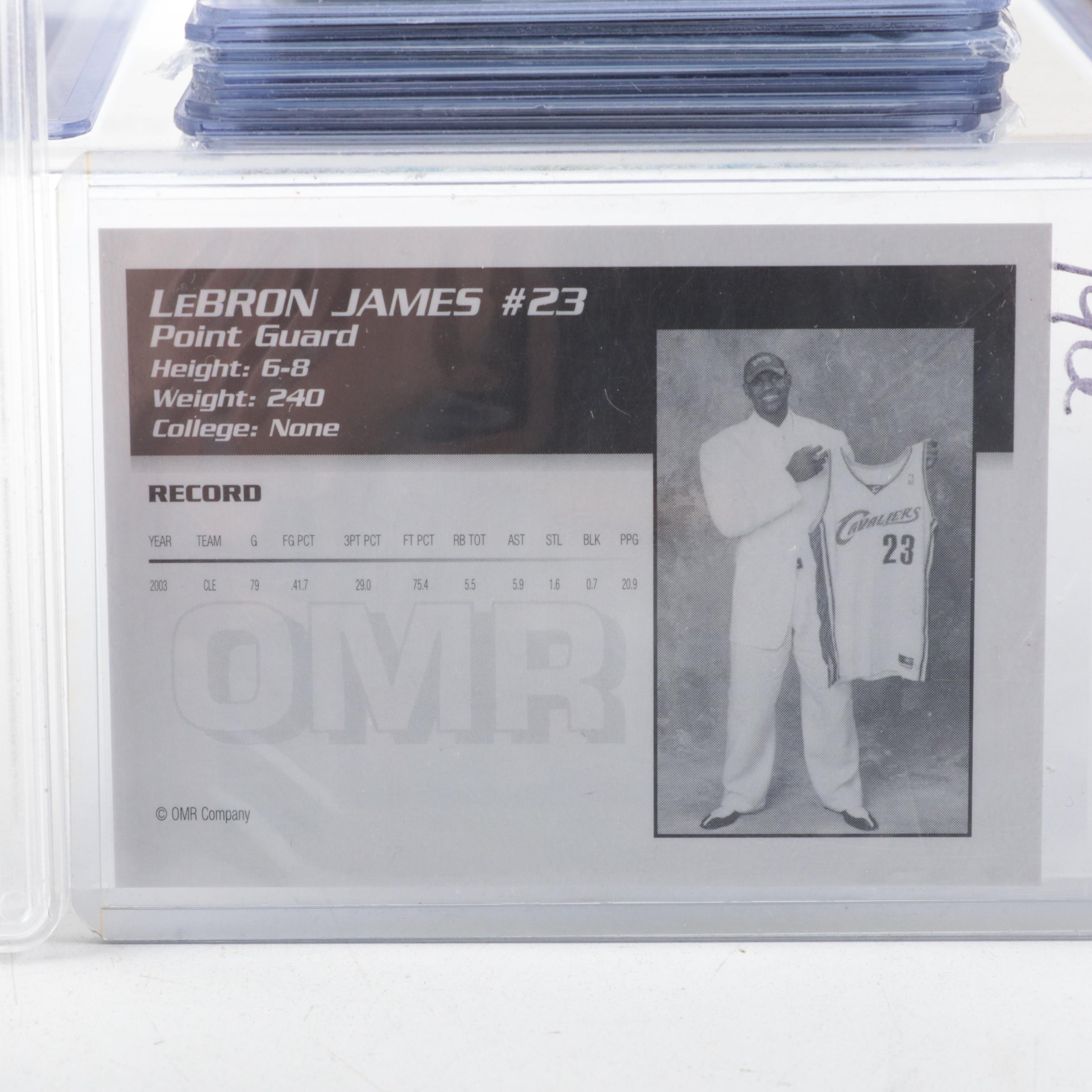 Upper Deck, Other LeBron James Basketball Cards With Rookies, More, 2000s–2020s