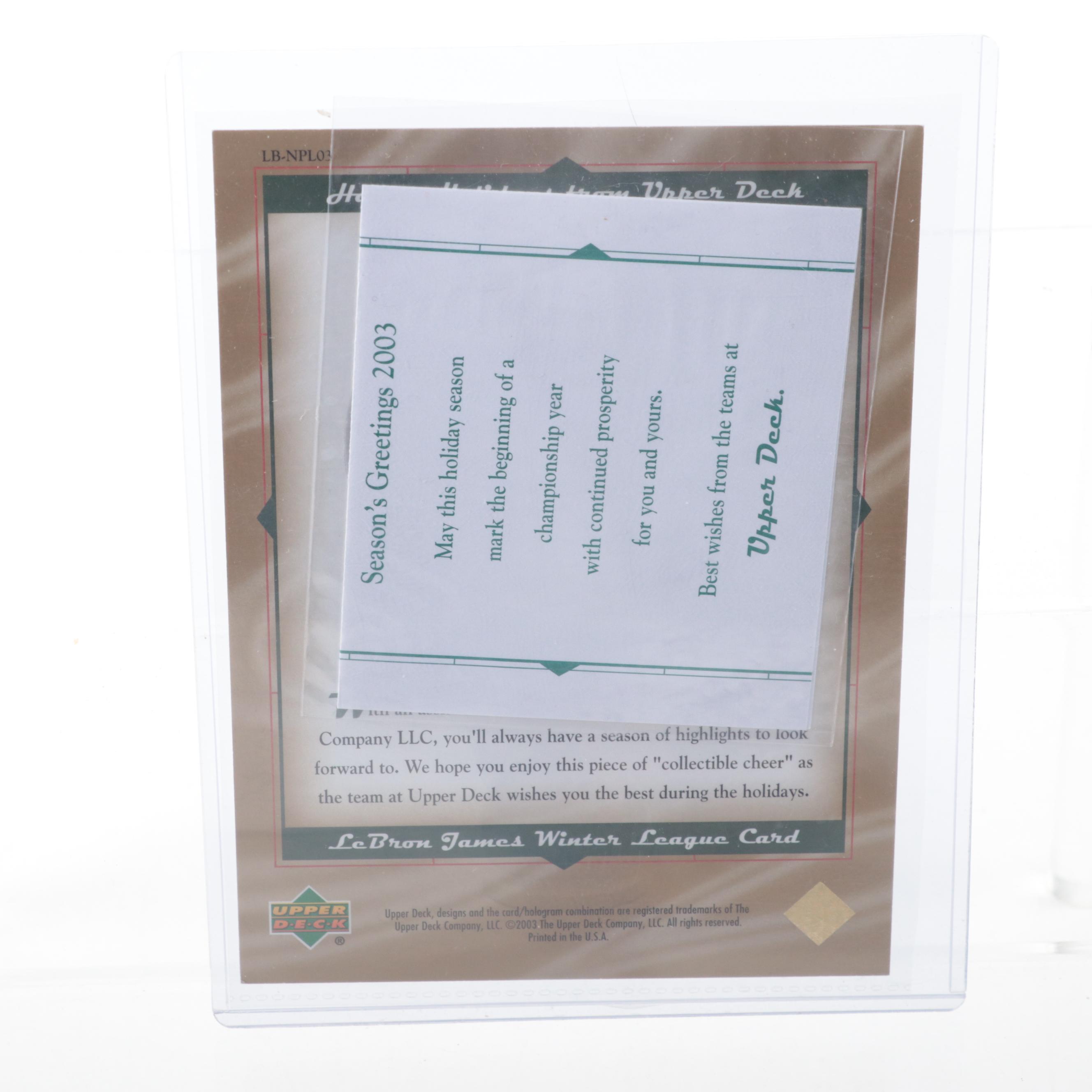 Upper Deck, Other LeBron James Basketball Cards With Rookies, More, 2000s–2020s