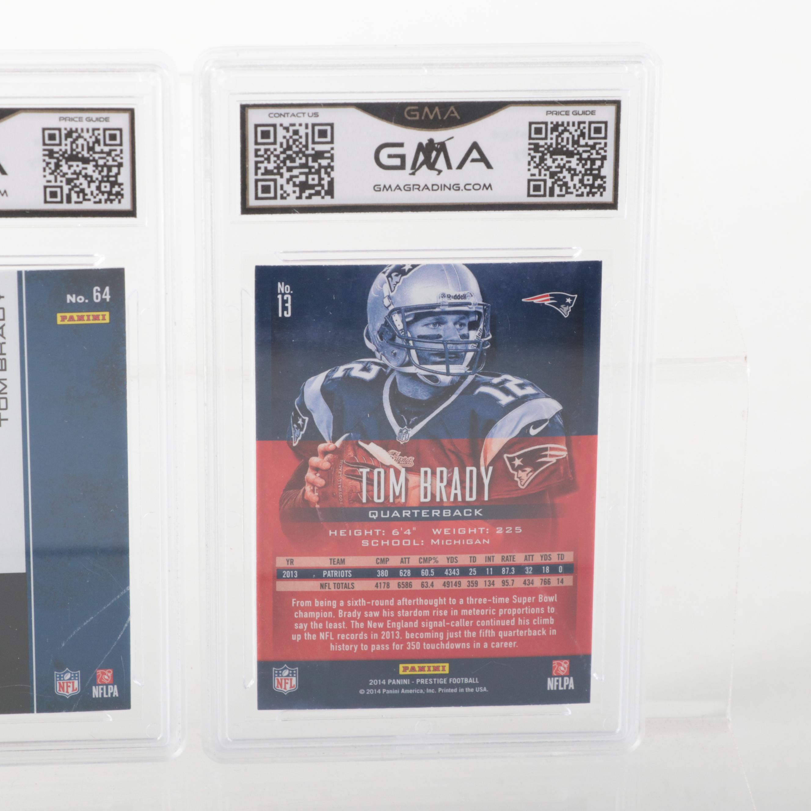 Panini, Other Tom Brady Football Cards With Graded, Inserts, More, 2000s–2020s