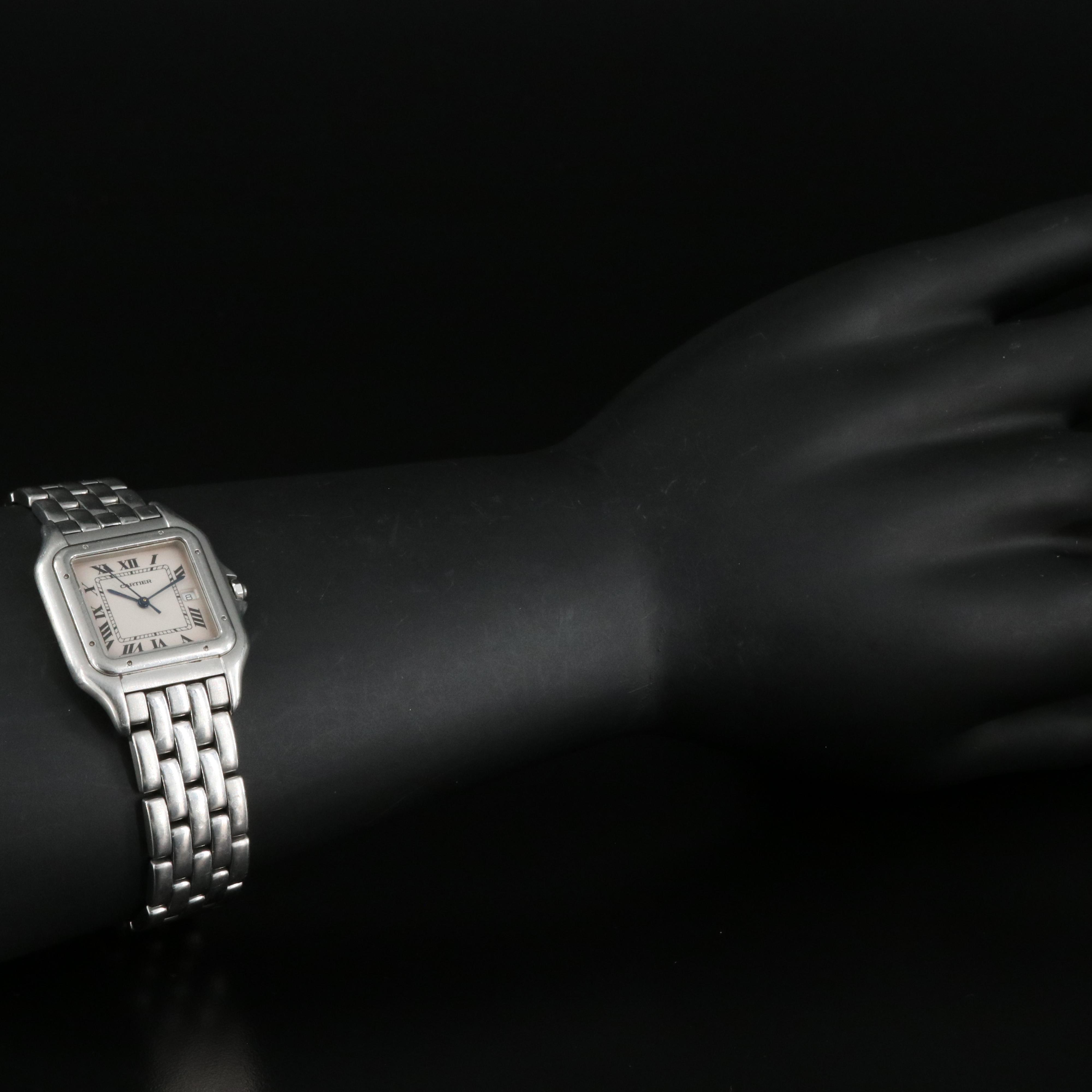 Cartier Panthere Stainless Steel Quartz Watch