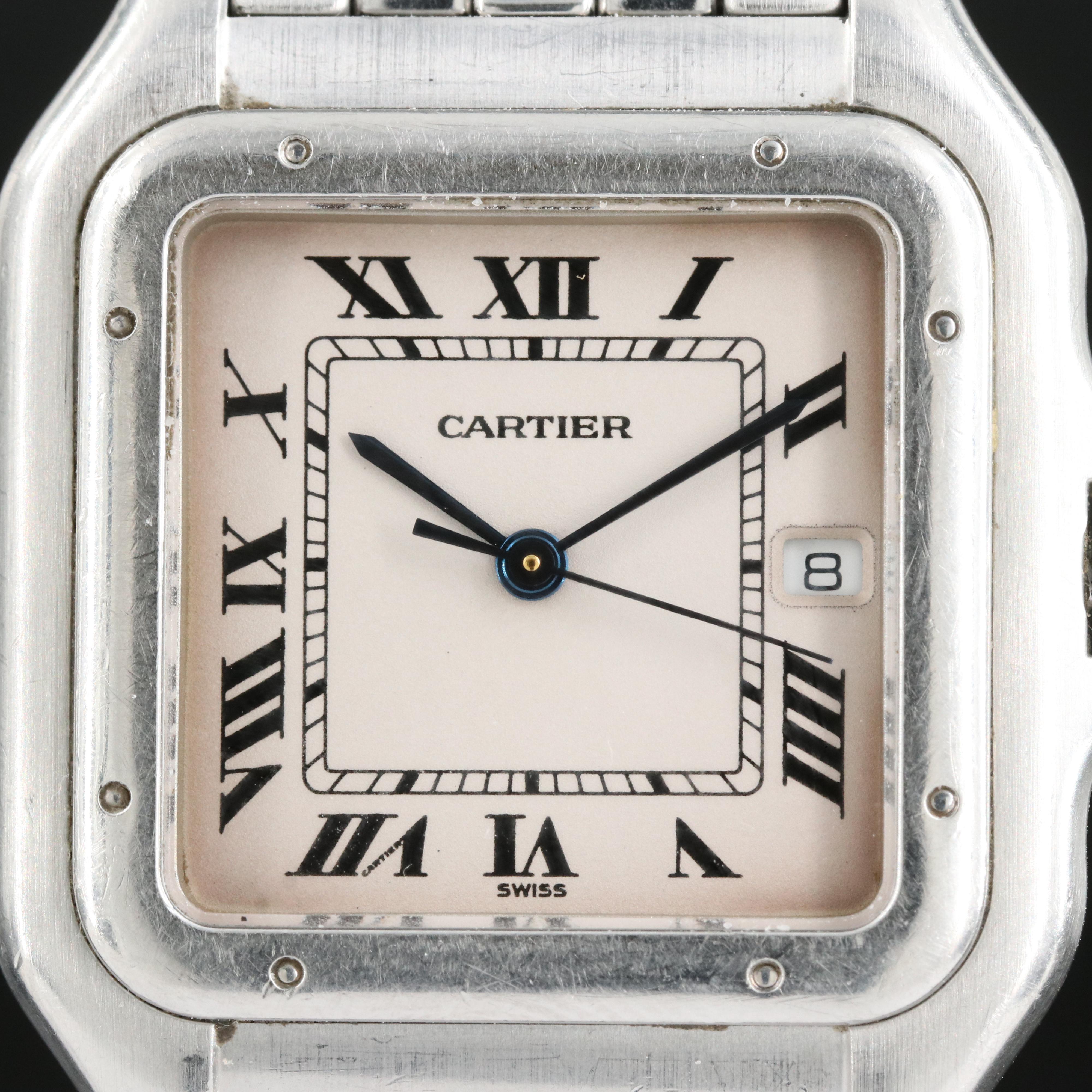 Cartier Panthere Stainless Steel Quartz Watch