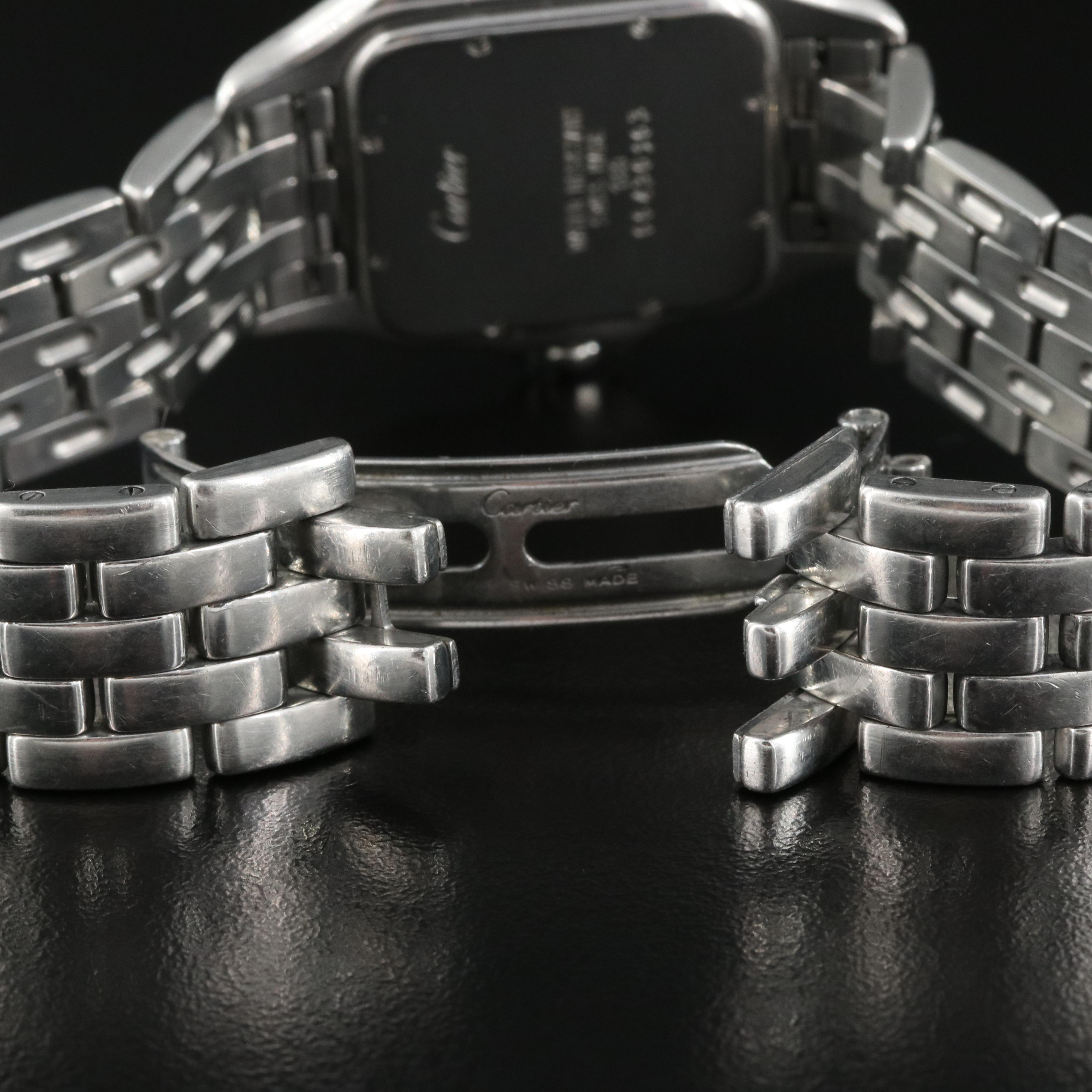 Cartier Panthere Stainless Steel Quartz Watch