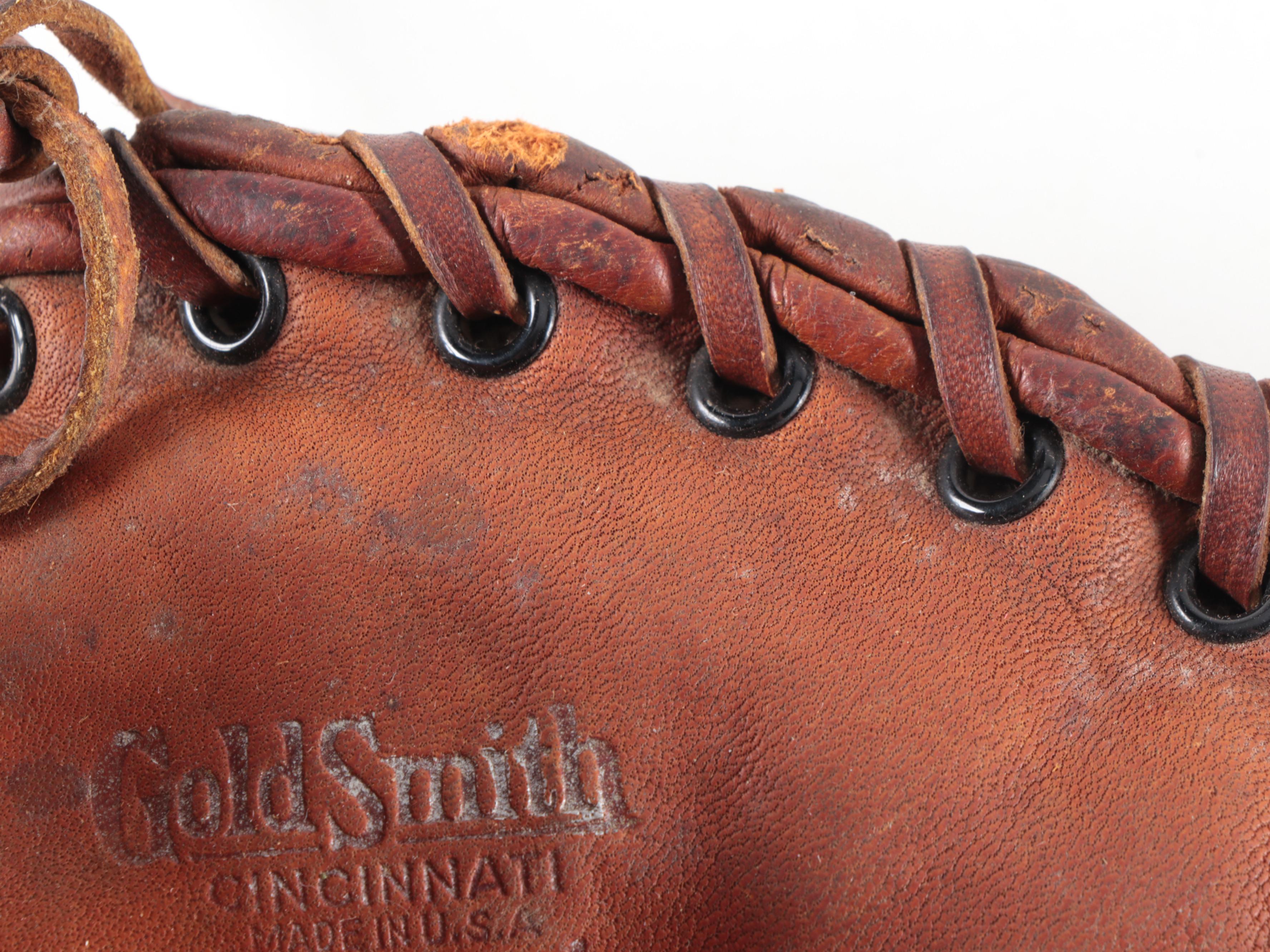 Hutch Double Play Baseball Glove, Frank McCormick Goldsmith First Base Glove