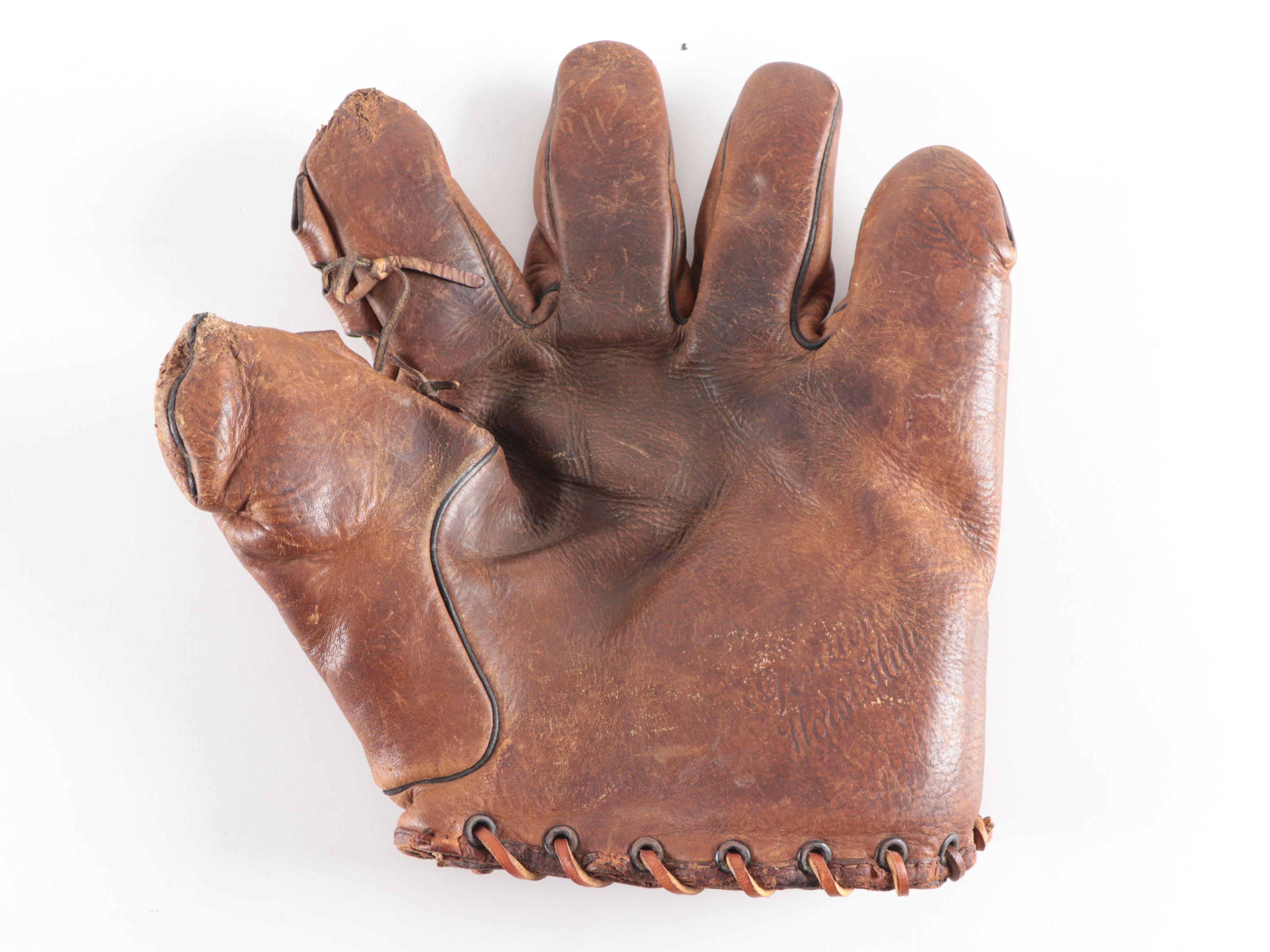 Hutch Double Play Baseball Glove, Frank McCormick Goldsmith First Base Glove