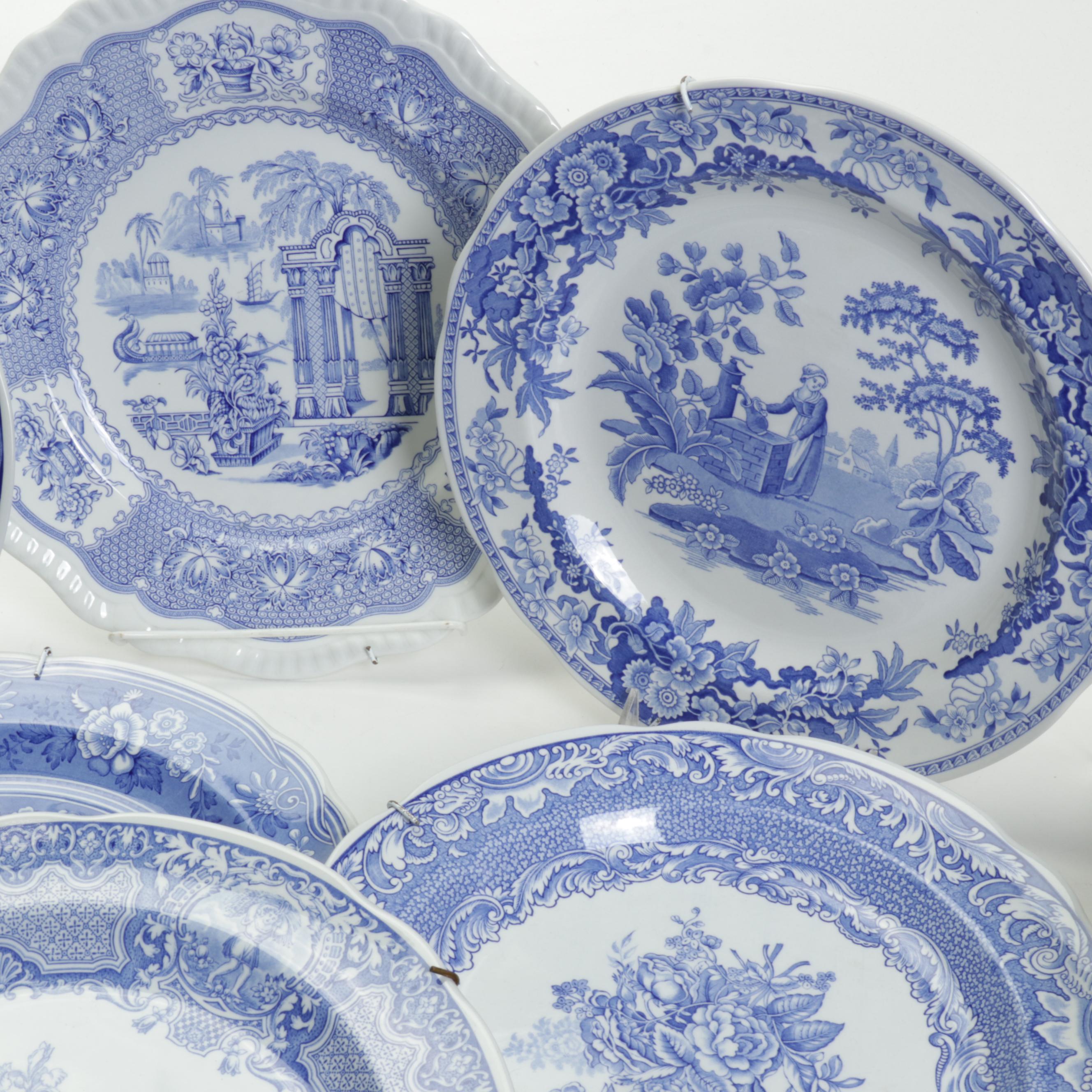 Spode Blue Room Collection Regency Series, Wedgwood Collector Plates, and More