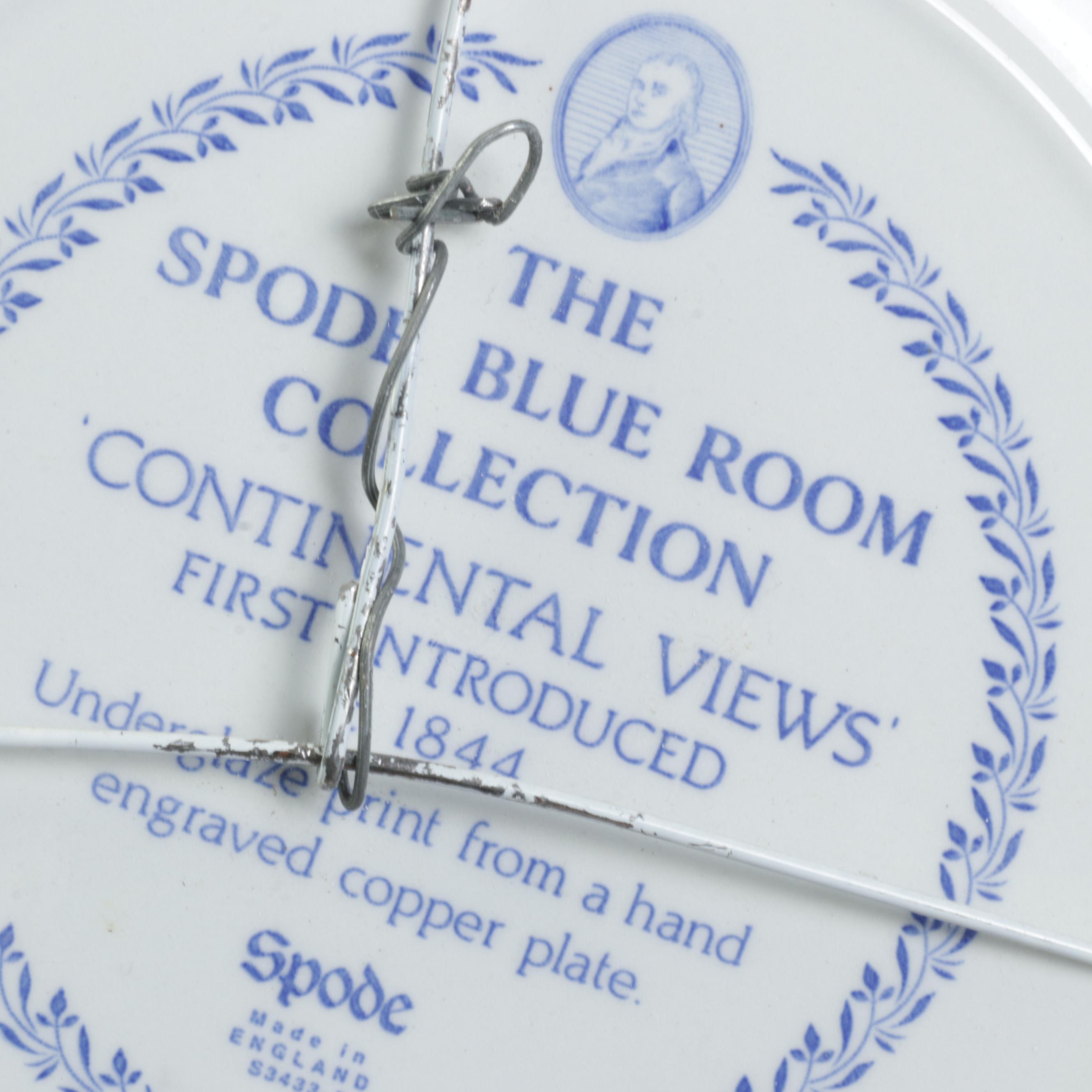 Spode Blue Room Collection Regency Series, Wedgwood Collector Plates, and More