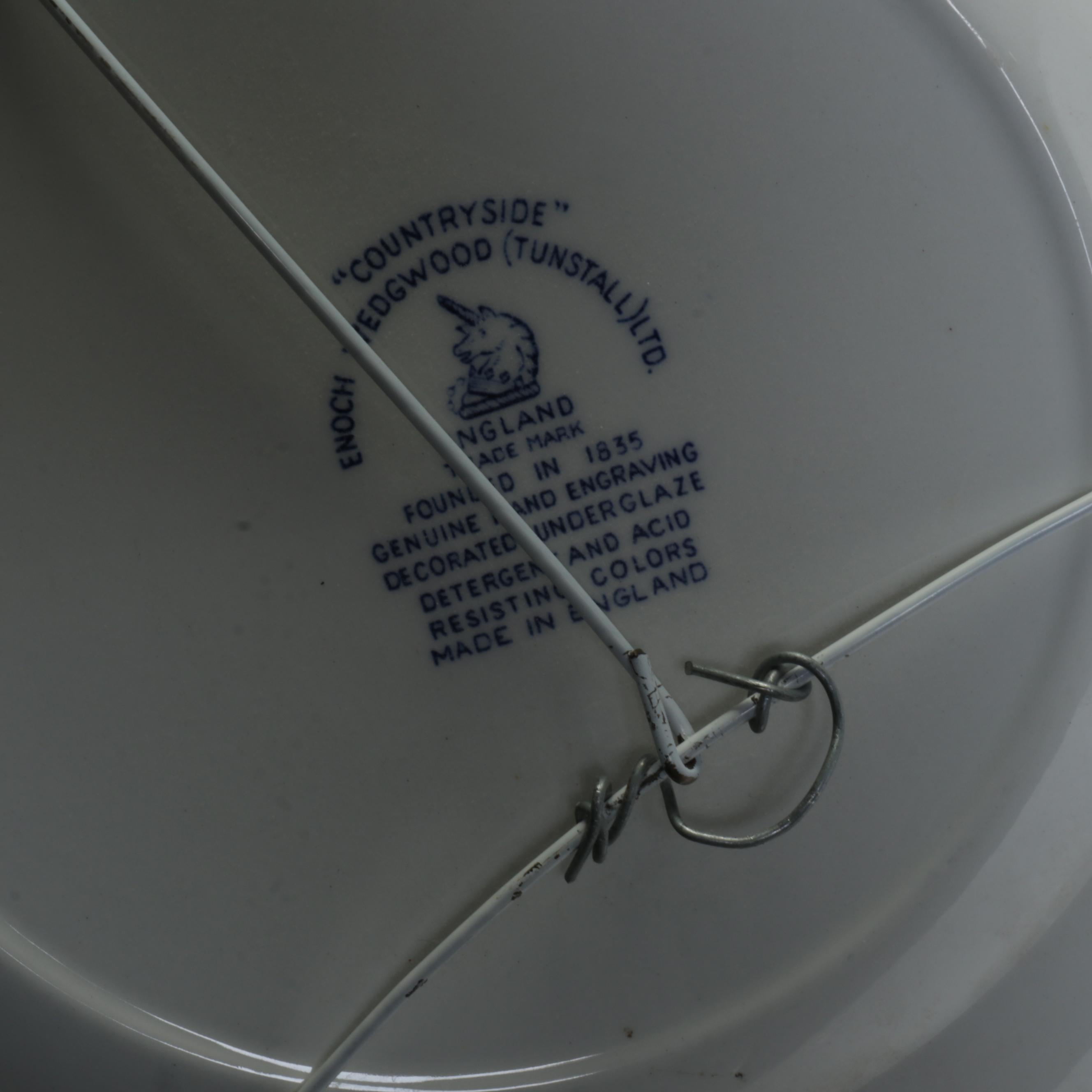 Spode Blue Room Collection Regency Series, Wedgwood Collector Plates, and More