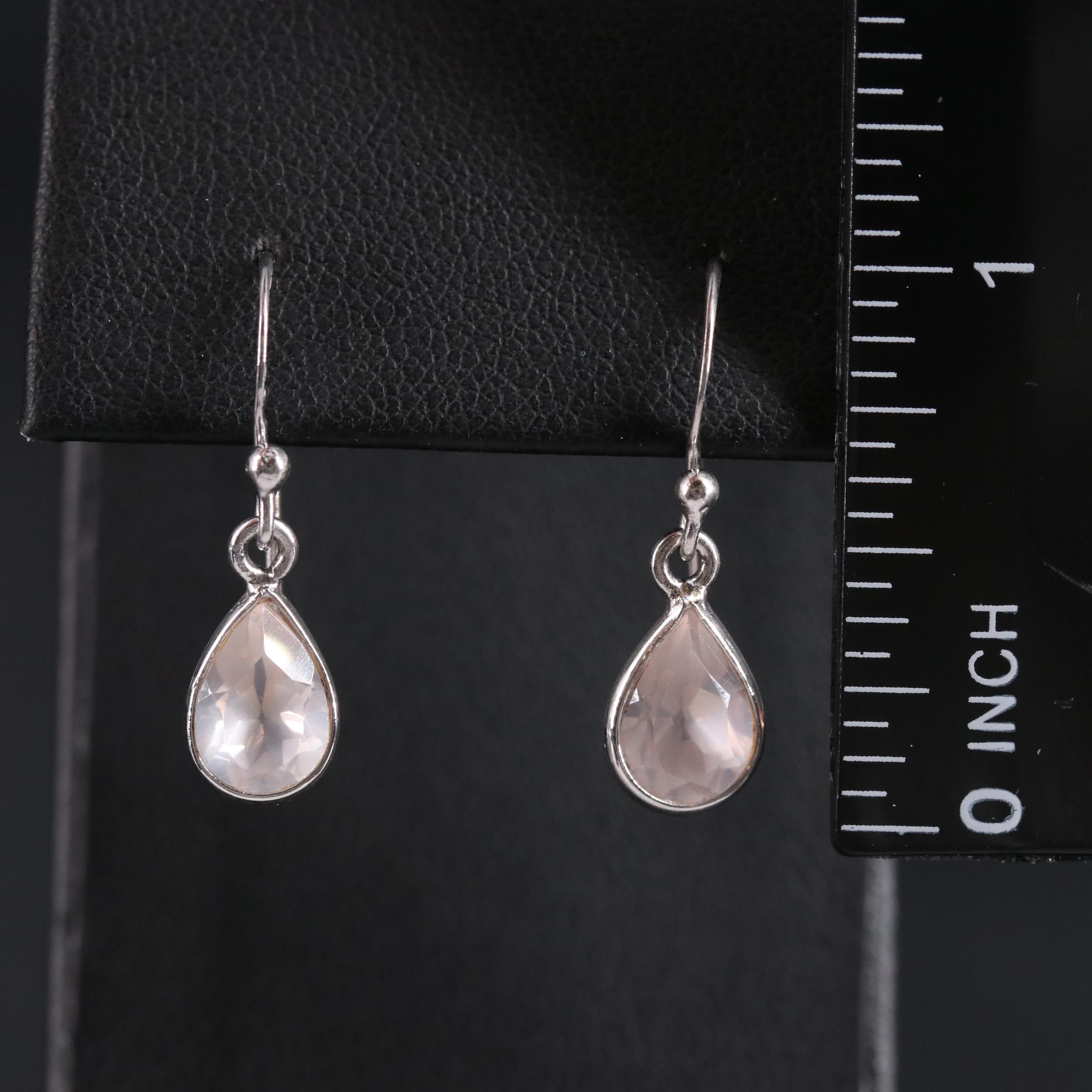 Sterling Silver Gemstone Earrings