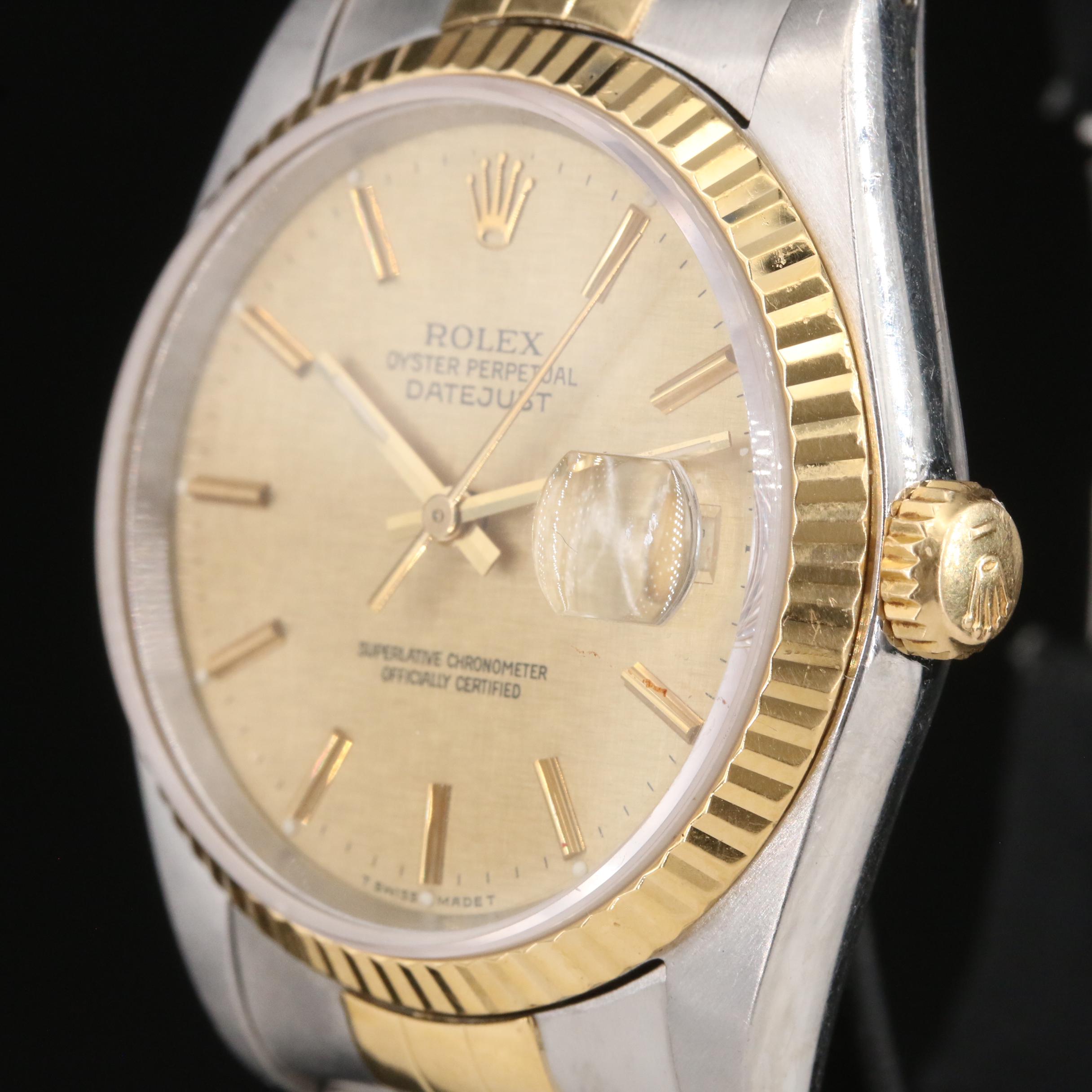 1987 - 1988 Rolex Oyster Perpetual Datejust Watch