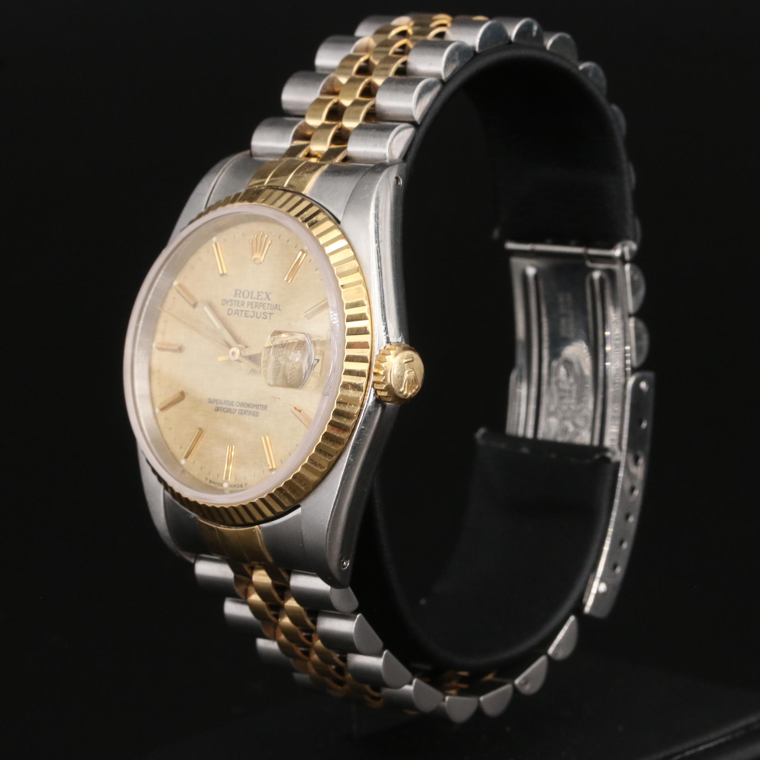 1987 - 1988 Rolex Oyster Perpetual Datejust Watch