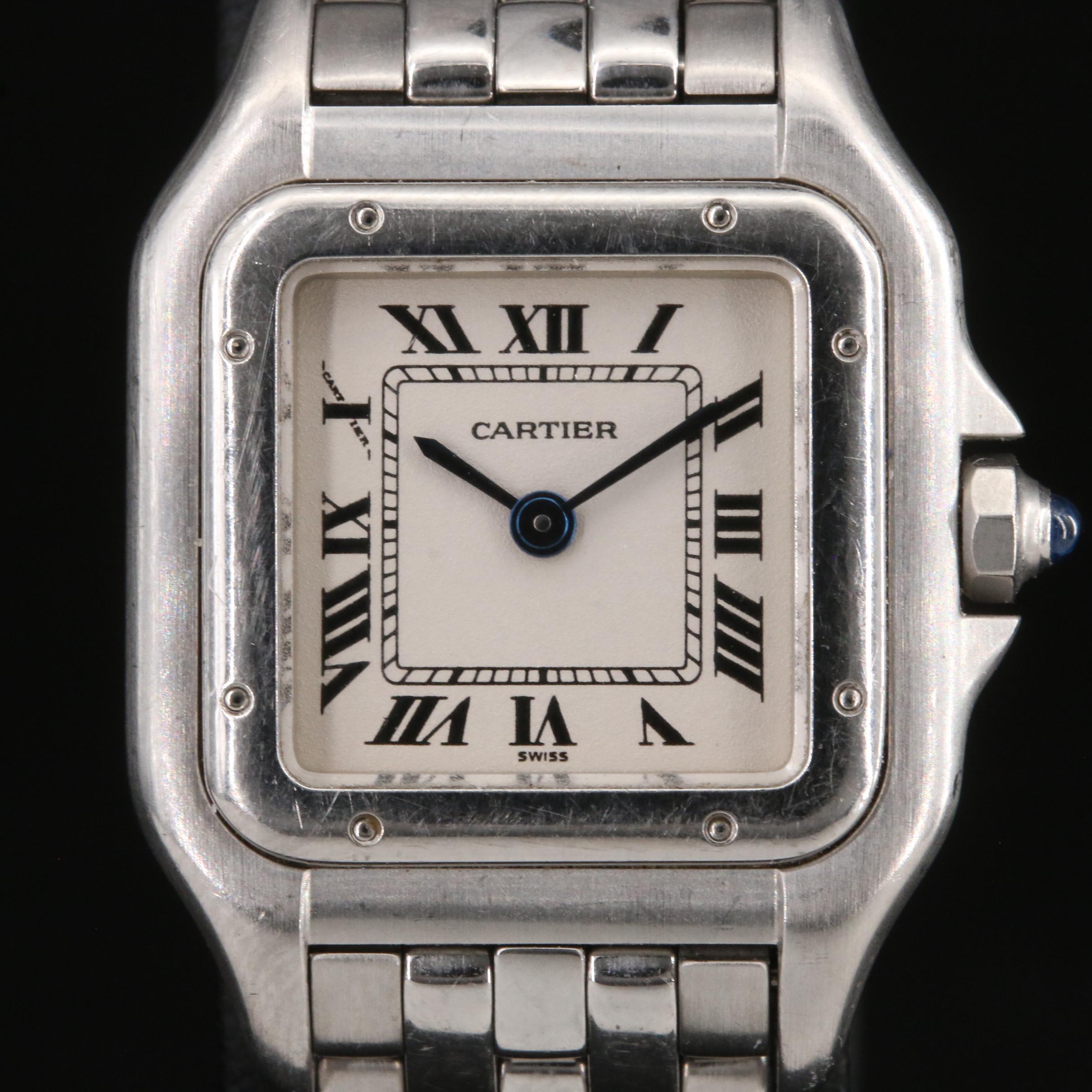Cartier Panthere Stainless Steel Watch