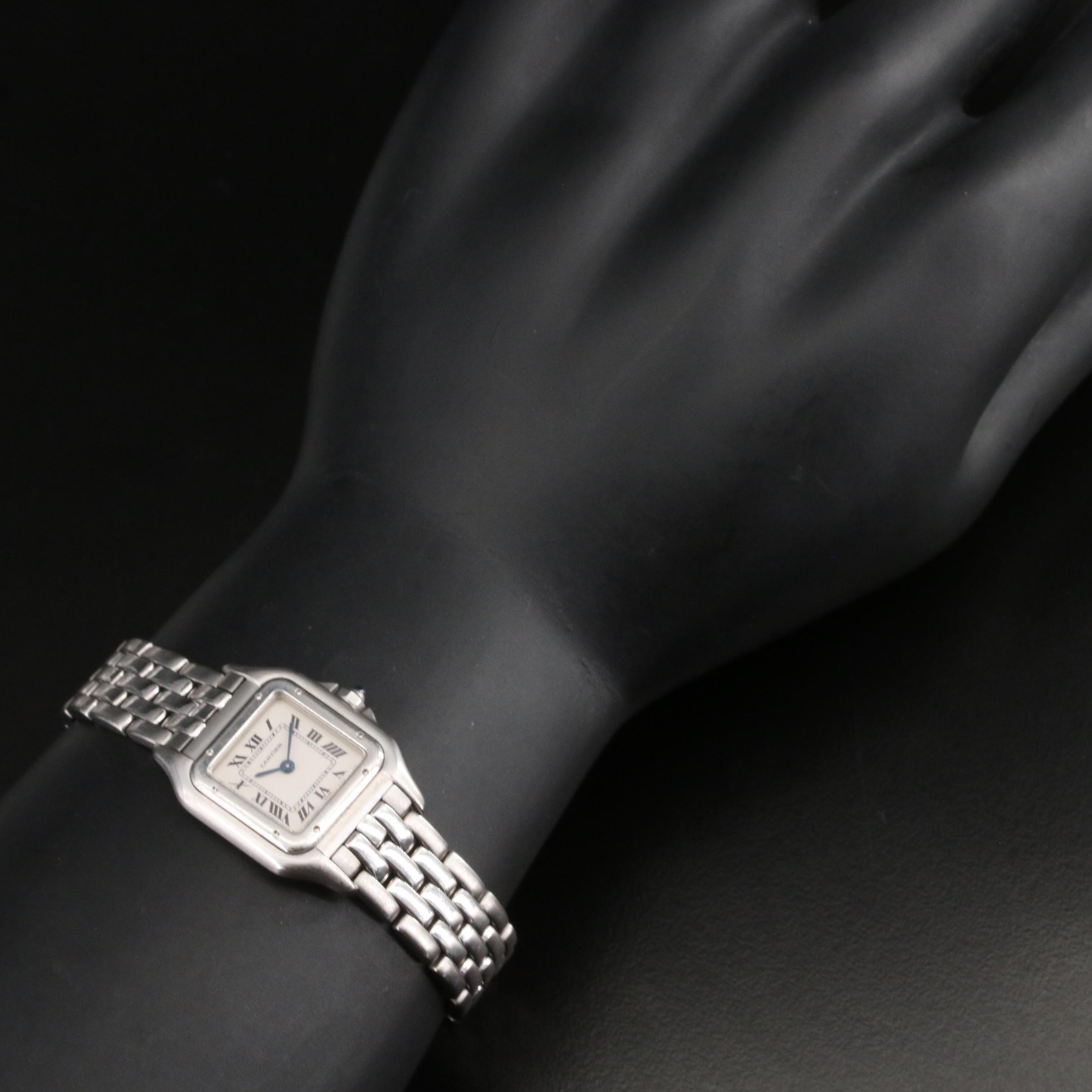 Cartier Panthere Stainless Steel Watch