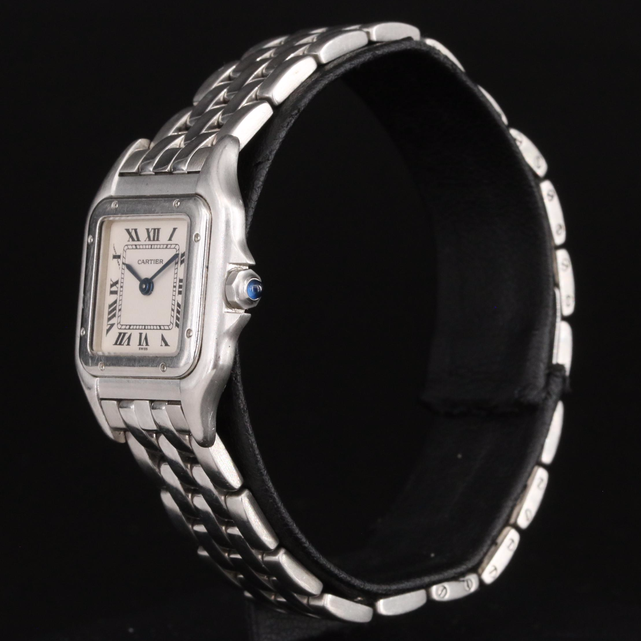 Cartier Panthere Stainless Steel Watch