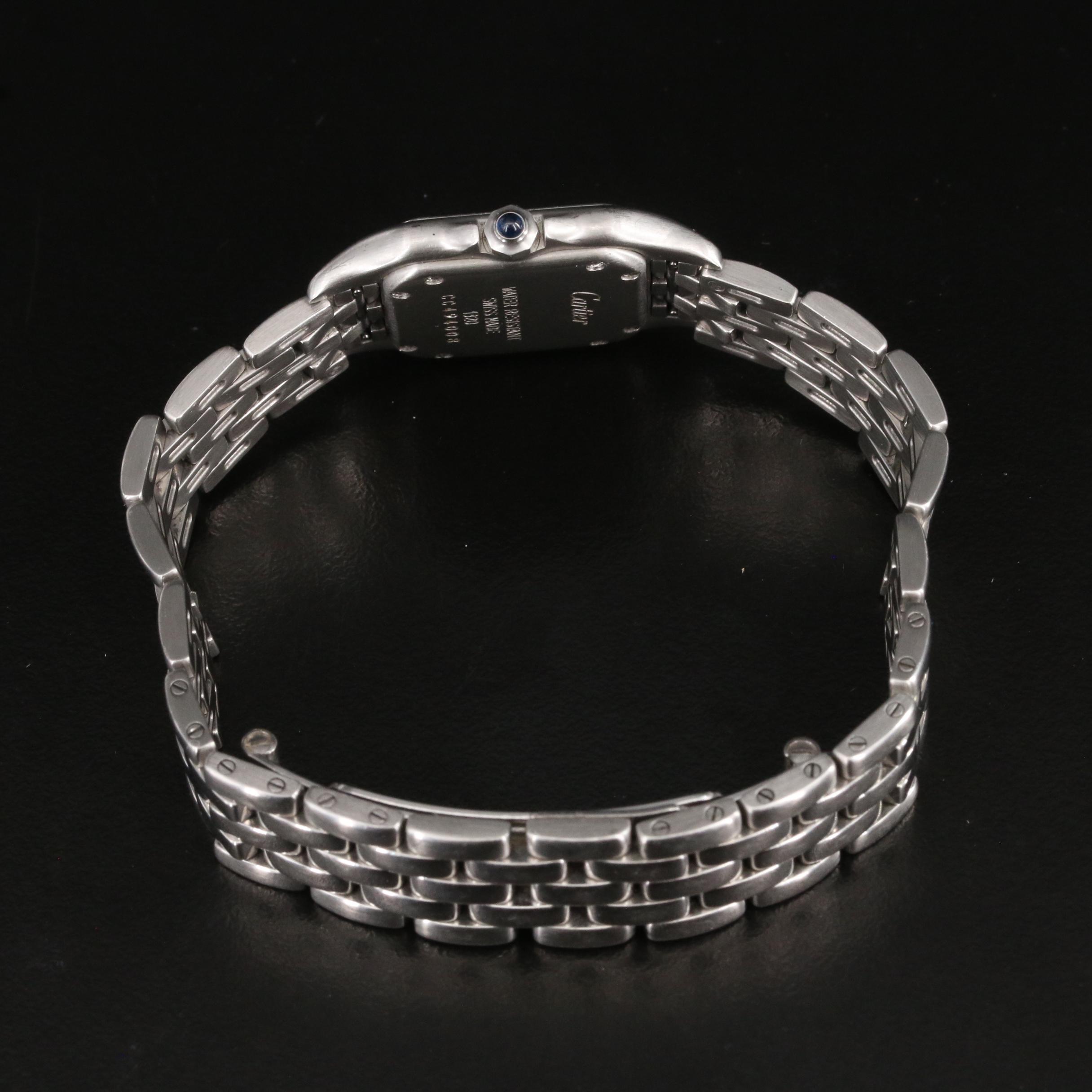 Cartier Panthere Stainless Steel Watch