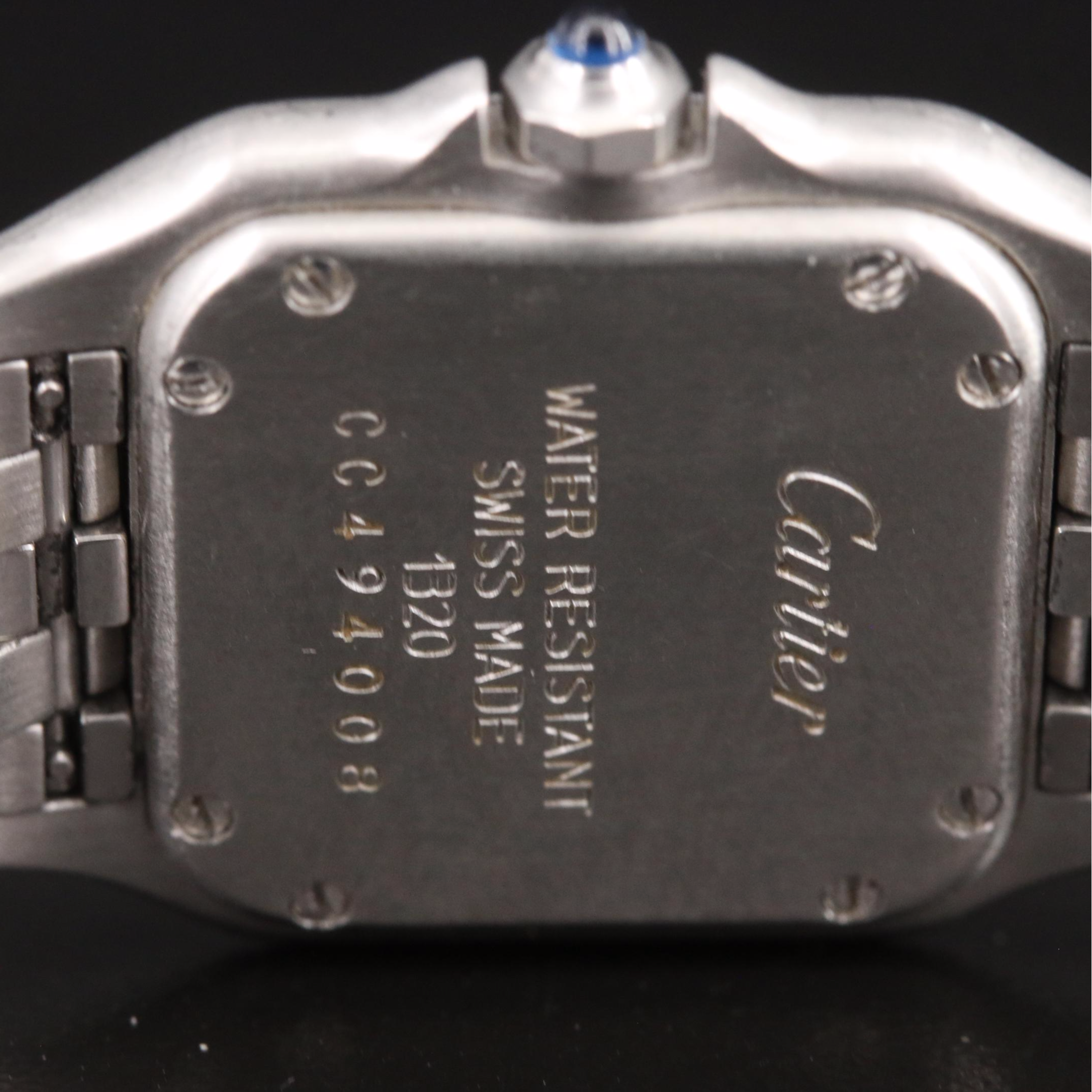 Cartier Panthere Stainless Steel Watch