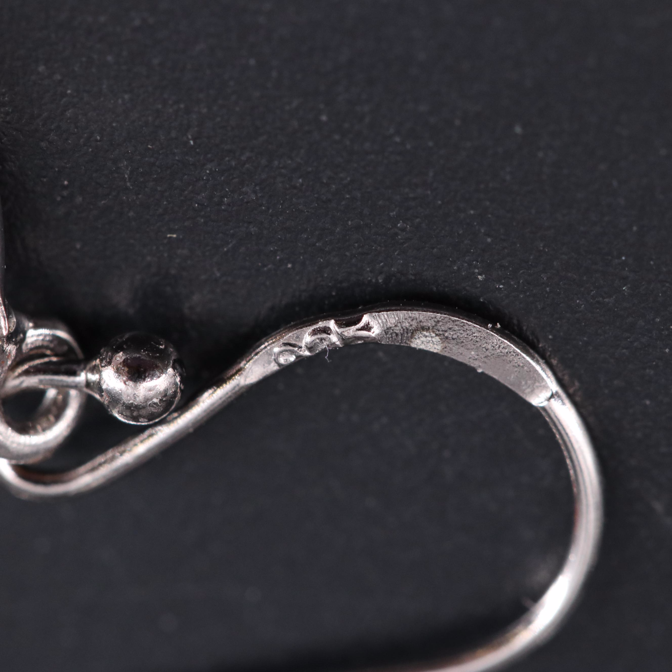 Gemstone Drop Earrings