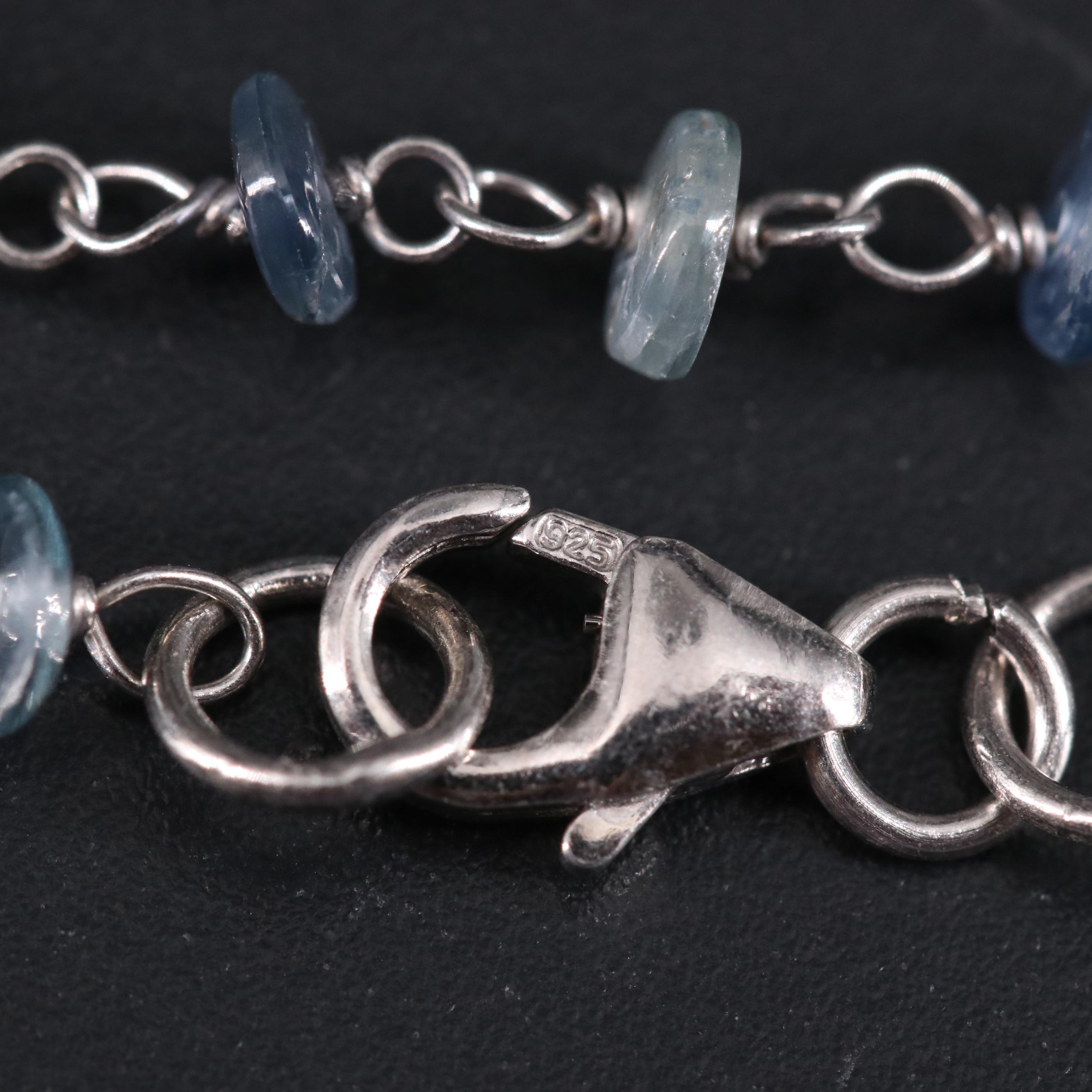 Sterling Silver Gemstone Necklace