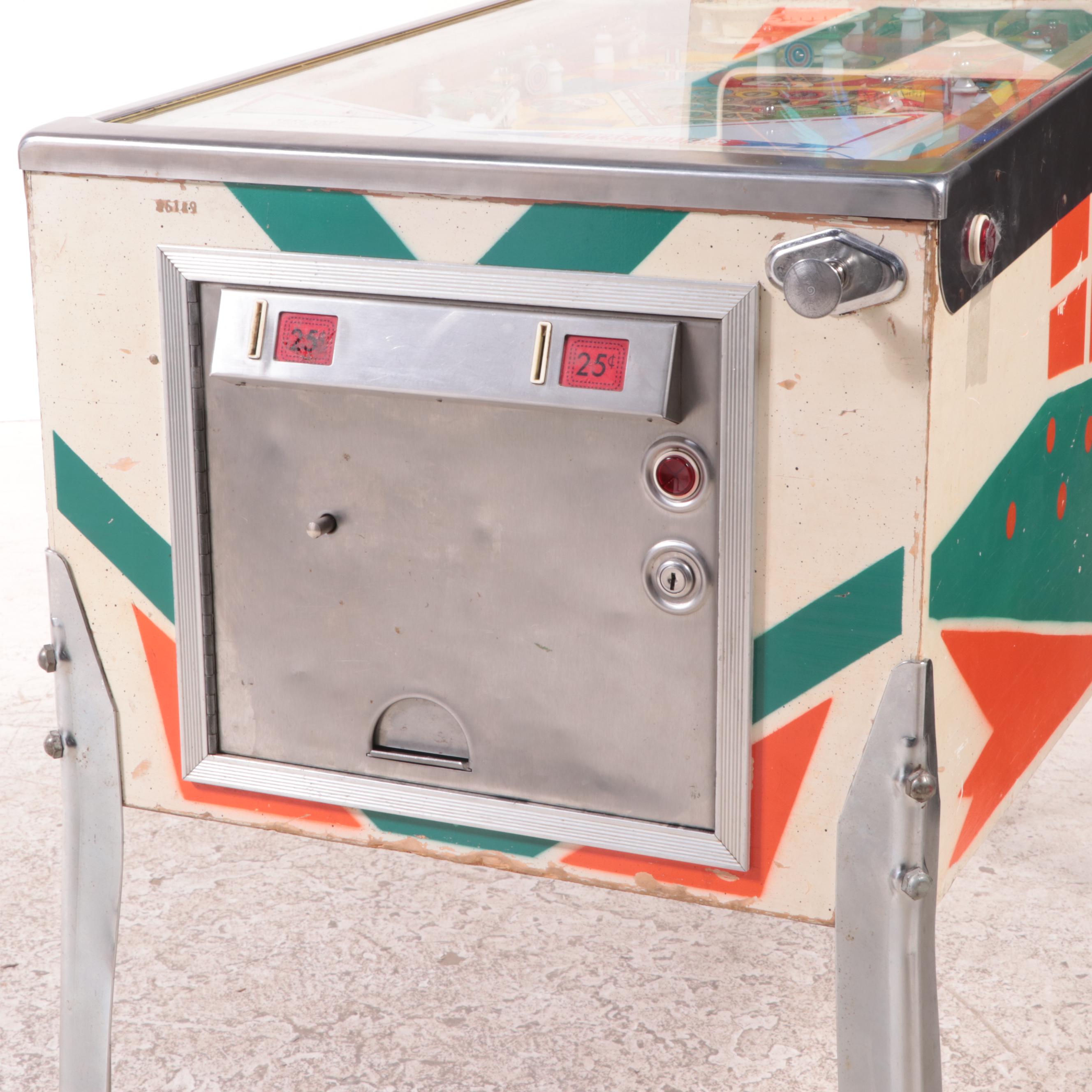 D. Gottlieb & Company "Sure Shot" Pinball Machine, 1975