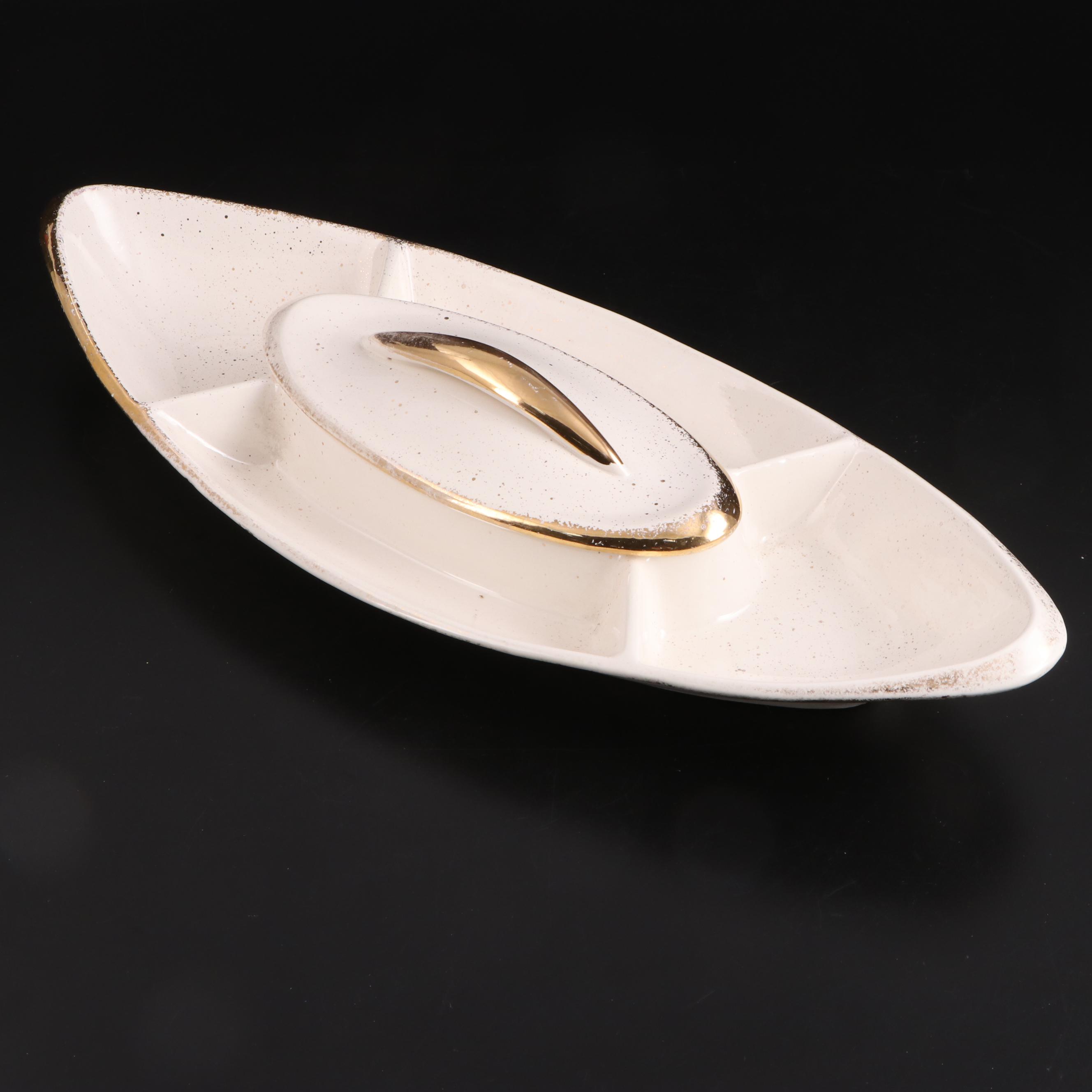 Inland Glass Carafe and Warmer with Ceramic and Glass Serveware