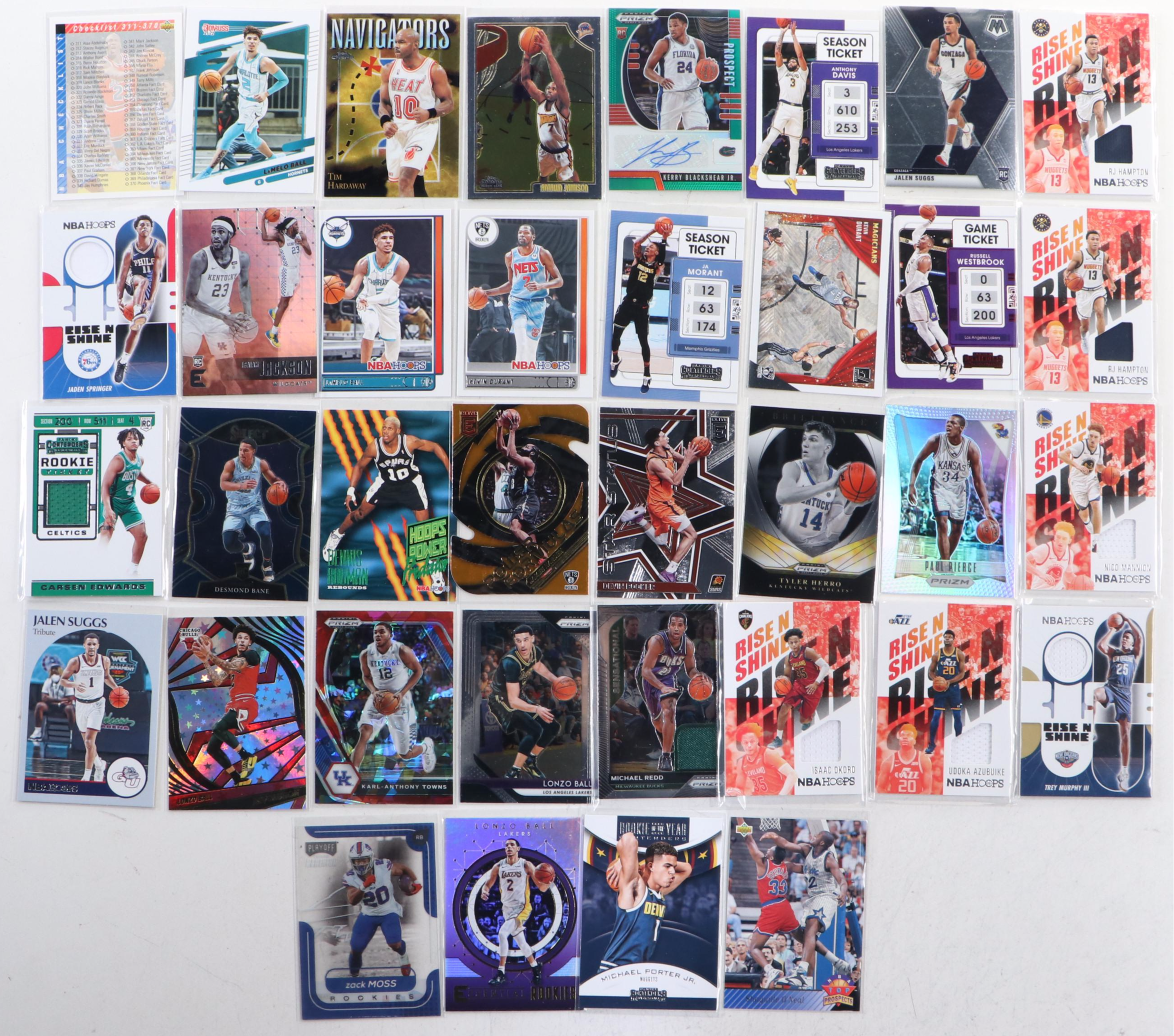 Panini Basketball Cards With Signatures, Inserts, Rookies, More, 2010s–2020s