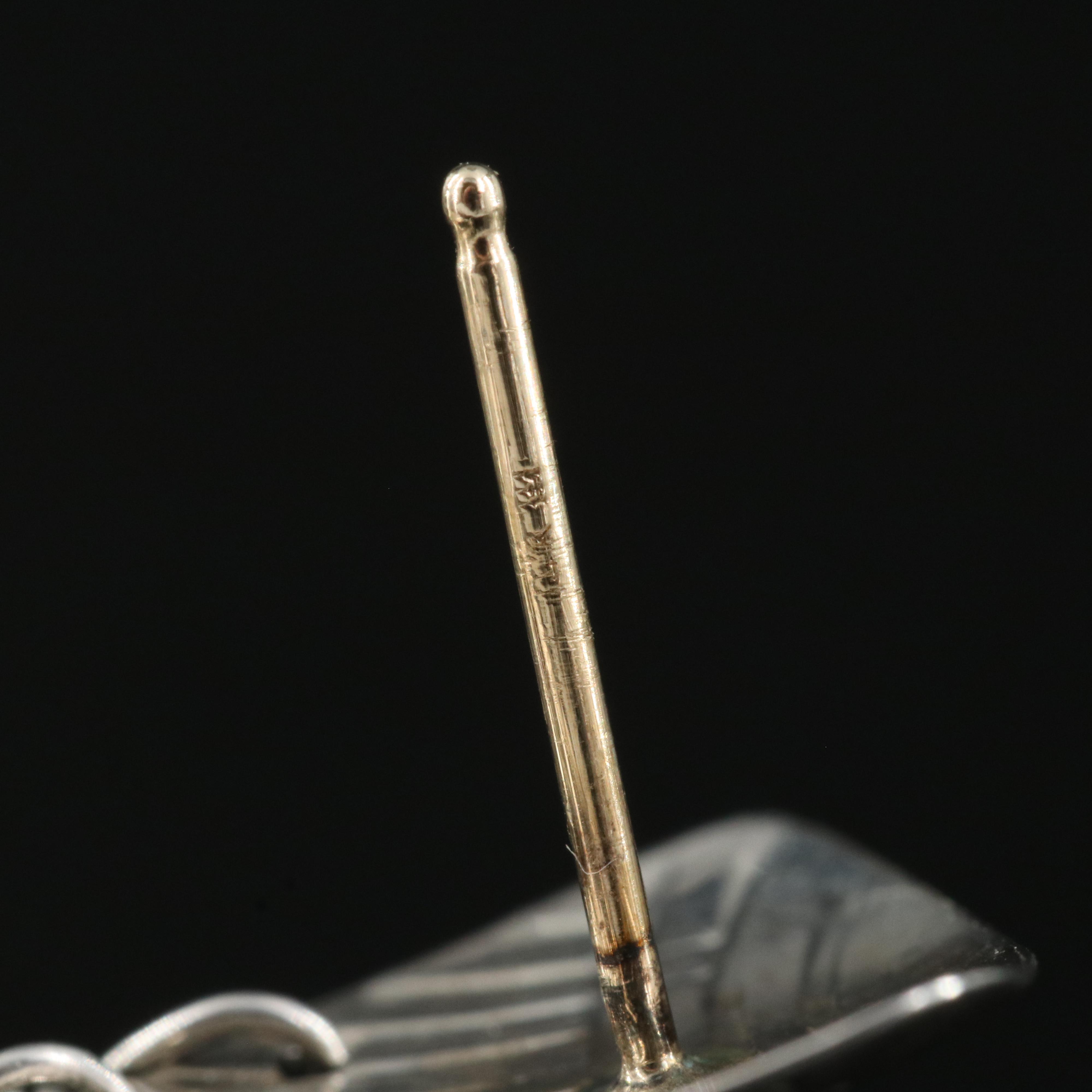 Tabra Tunoa Sterling Abalone, Amethyst, Turquoise and Gemstone Earrings