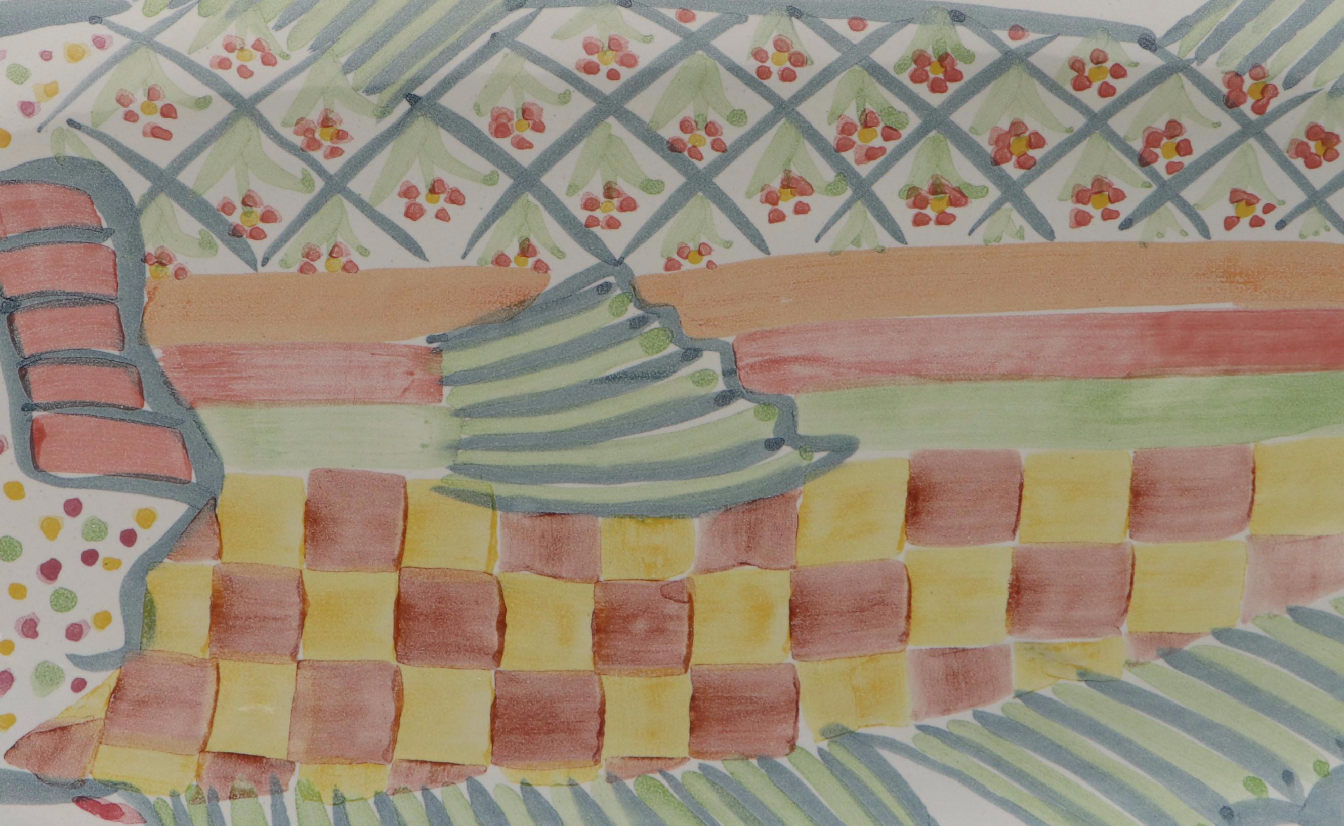 MacKenzie-Childs Fish Serving Platter