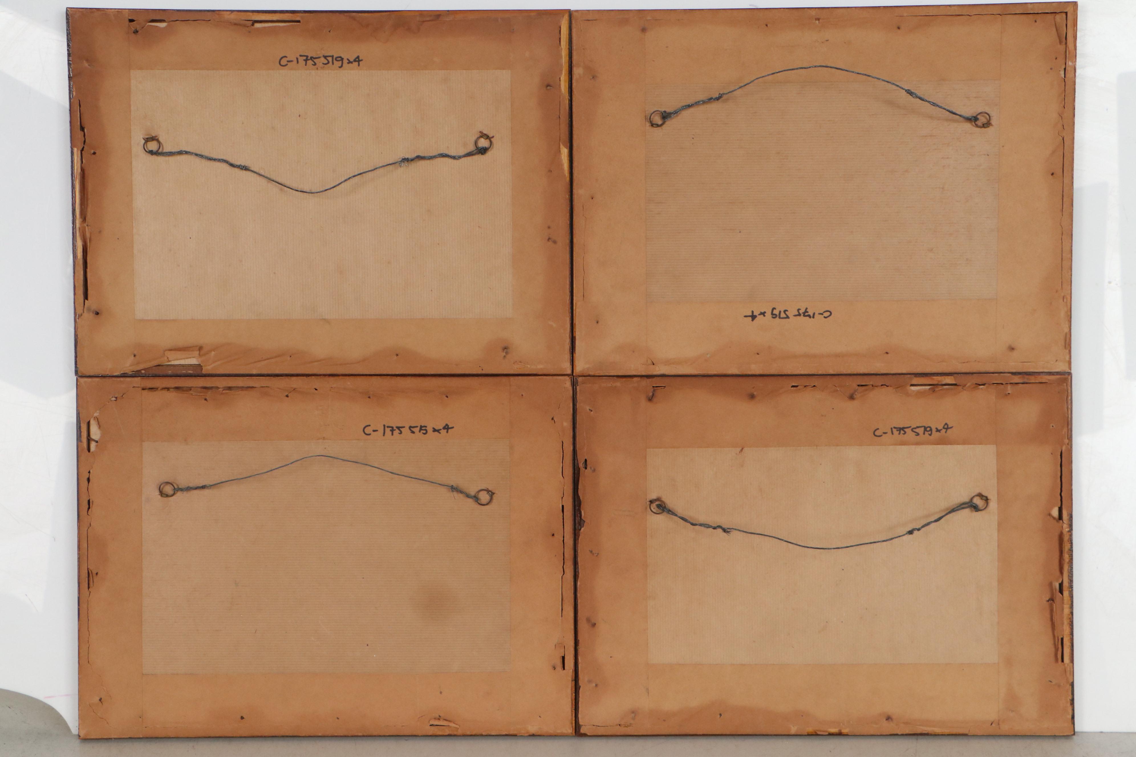 Offset Lithographs of Fox Hunting Scenes After John F. Herring