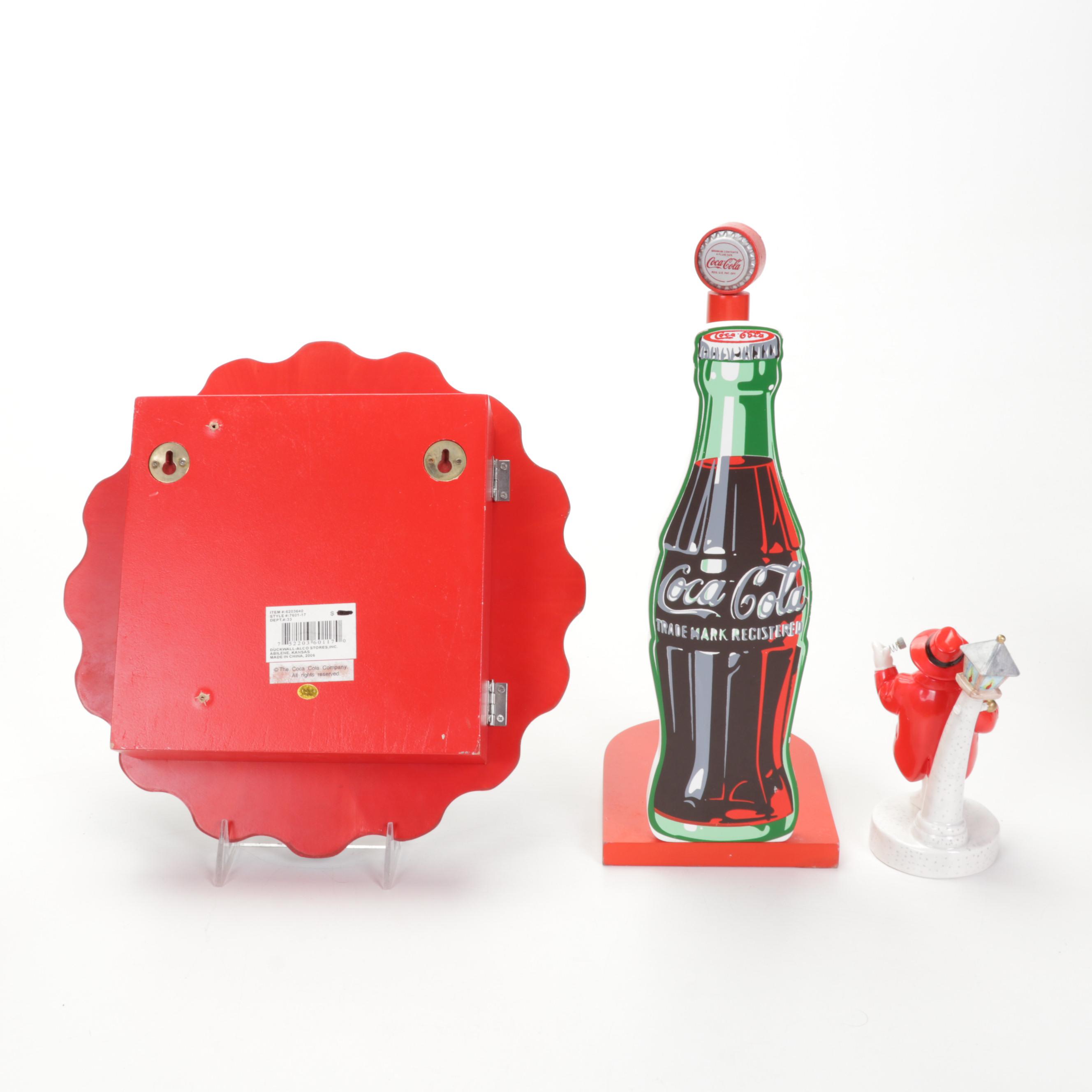 Coca-Cola Canister Set and Other Home Decor