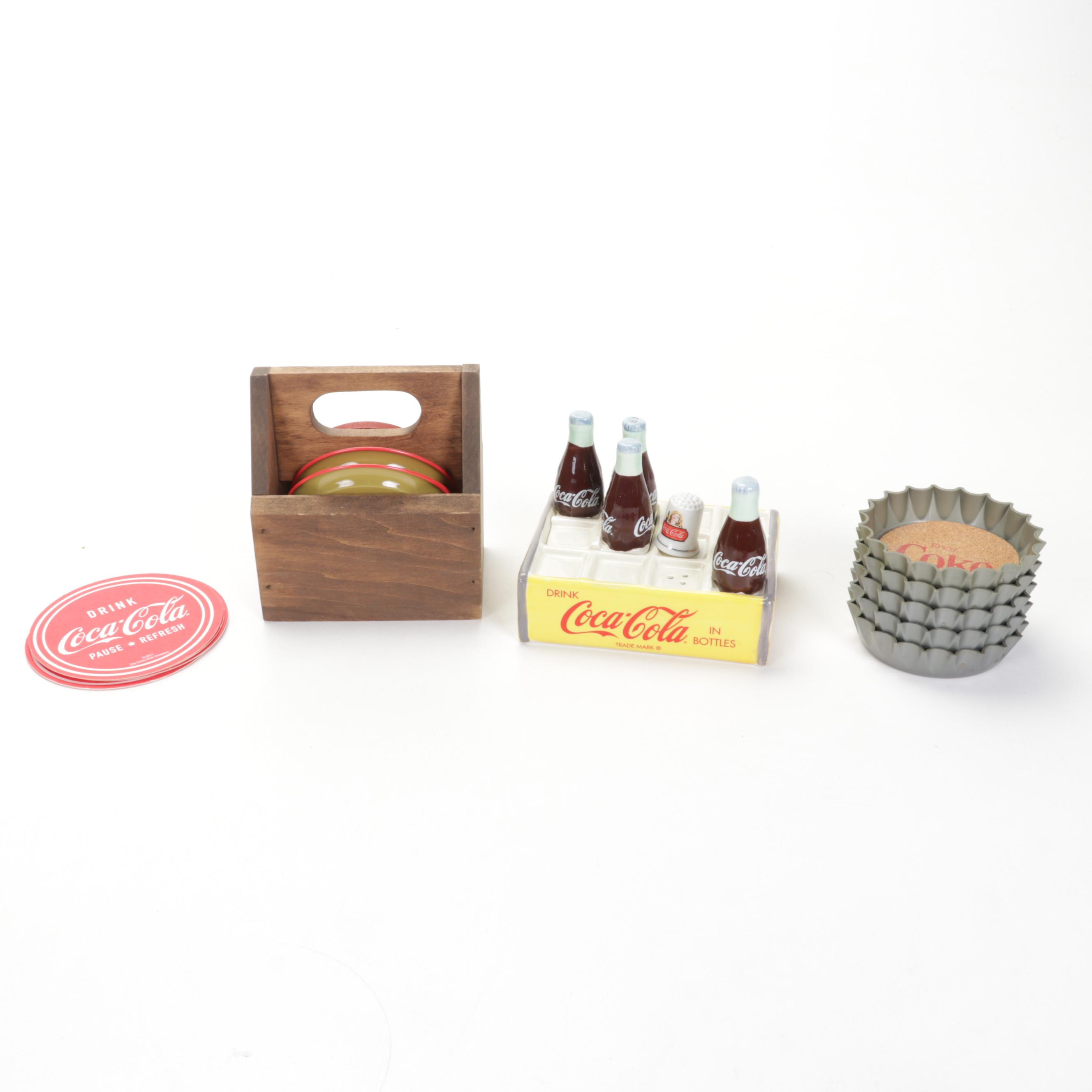 Coca-Cola Canister Set and Other Home Decor