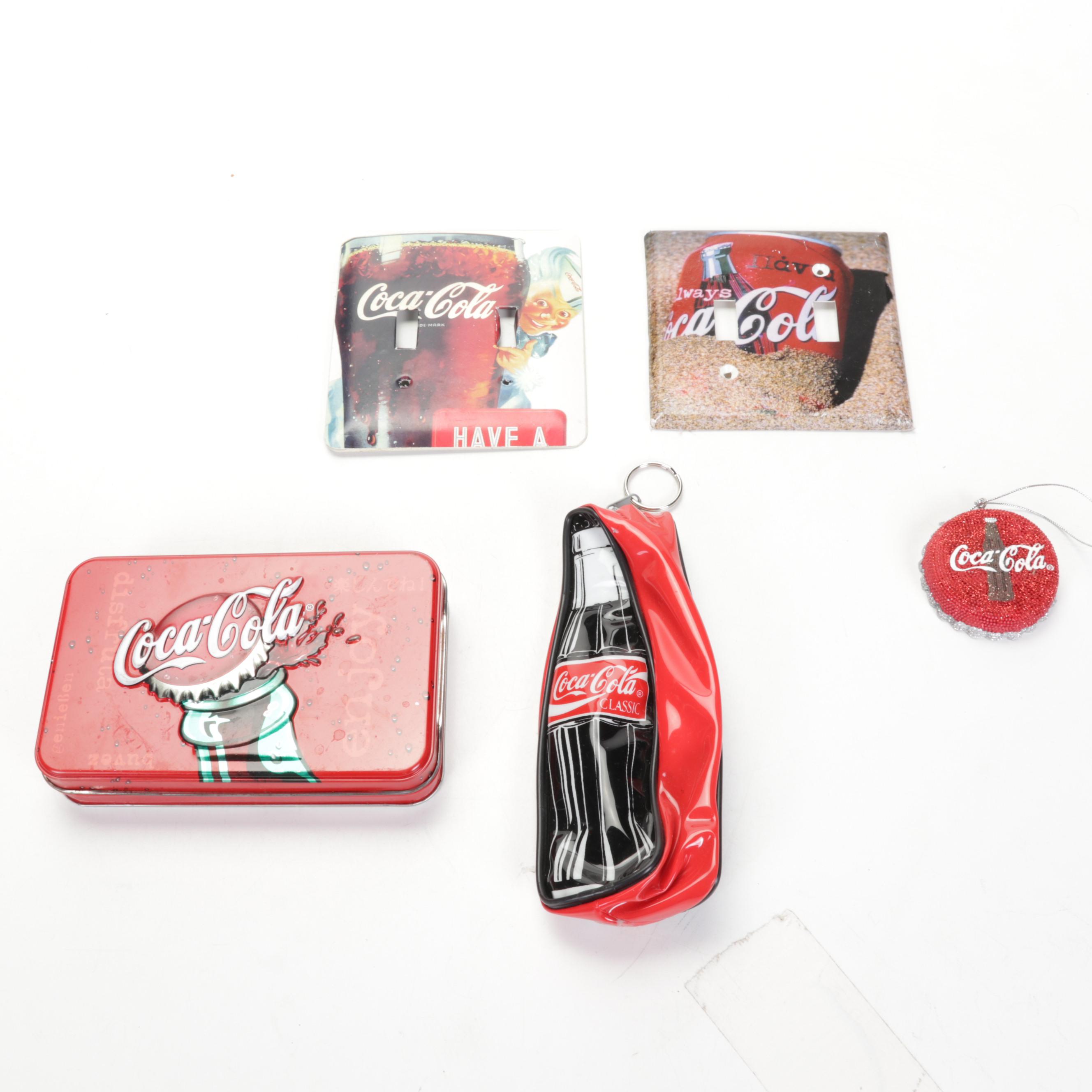 Coca-Cola Canister Set and Other Home Decor