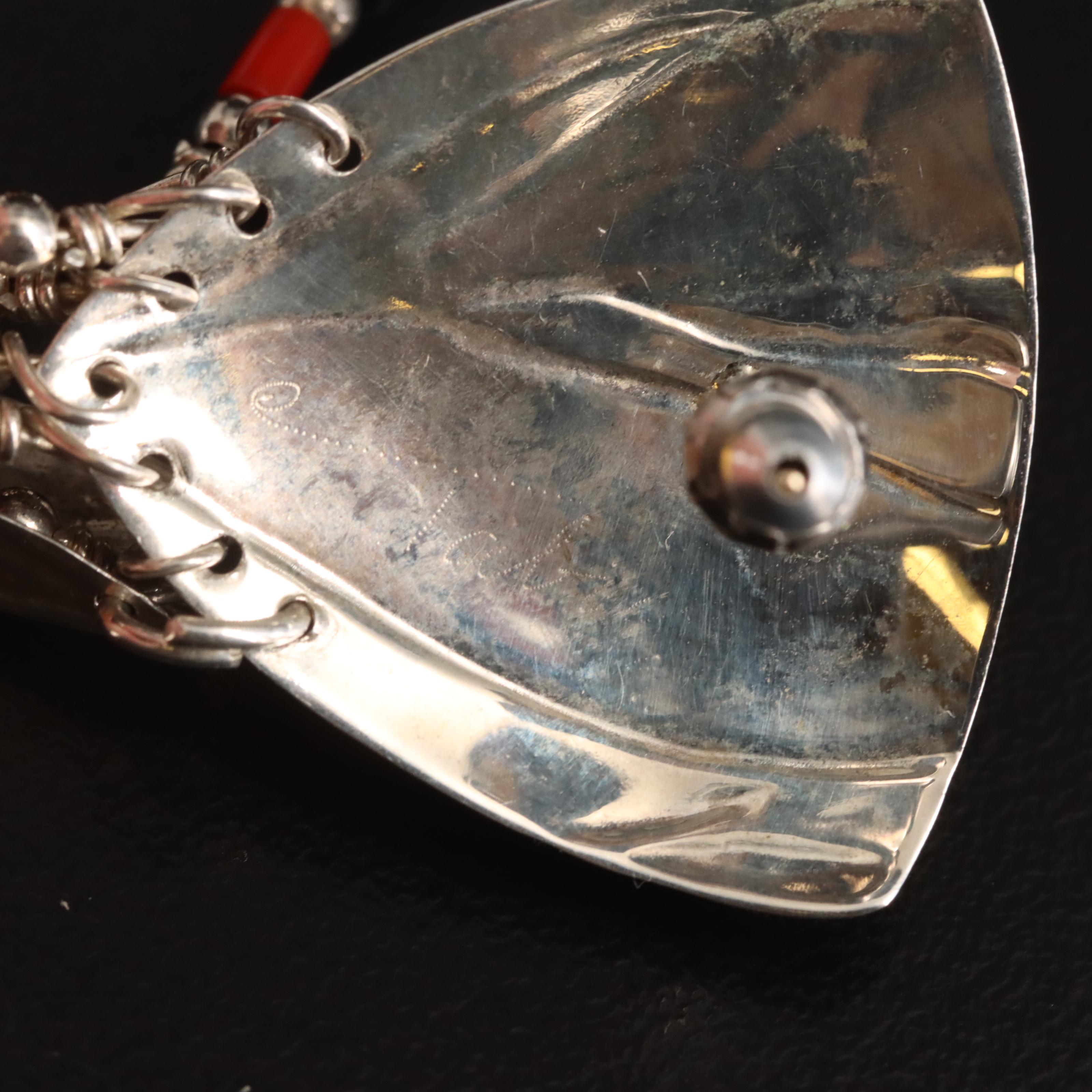 Tabra Tunoa Earrings Featuring Sterling and Black Onyx