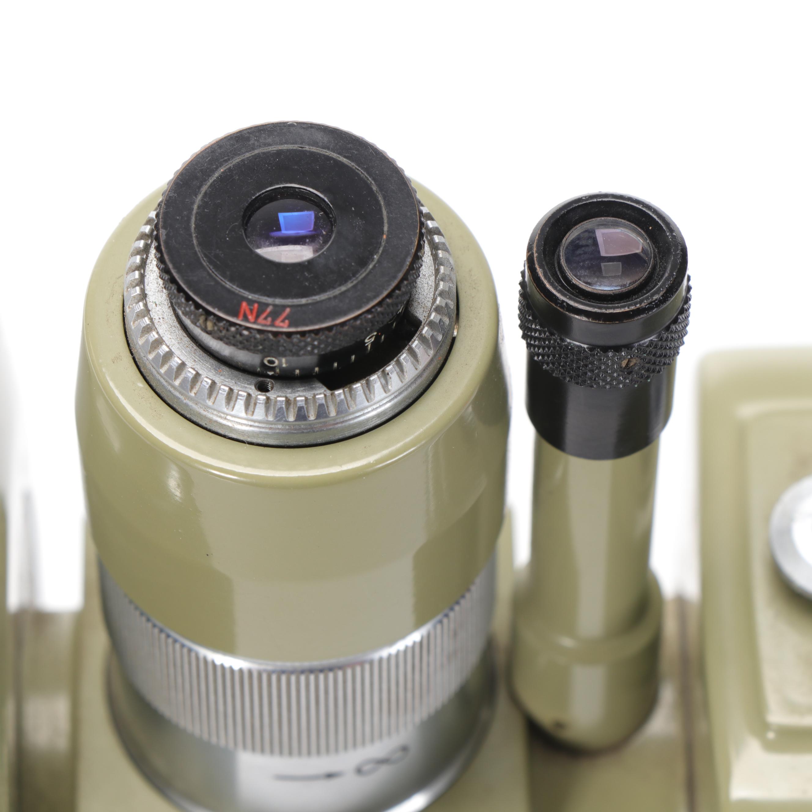 Wild Heerbrugg Model T1 Optical Transit Theodolite, Mid to Late 20th Century