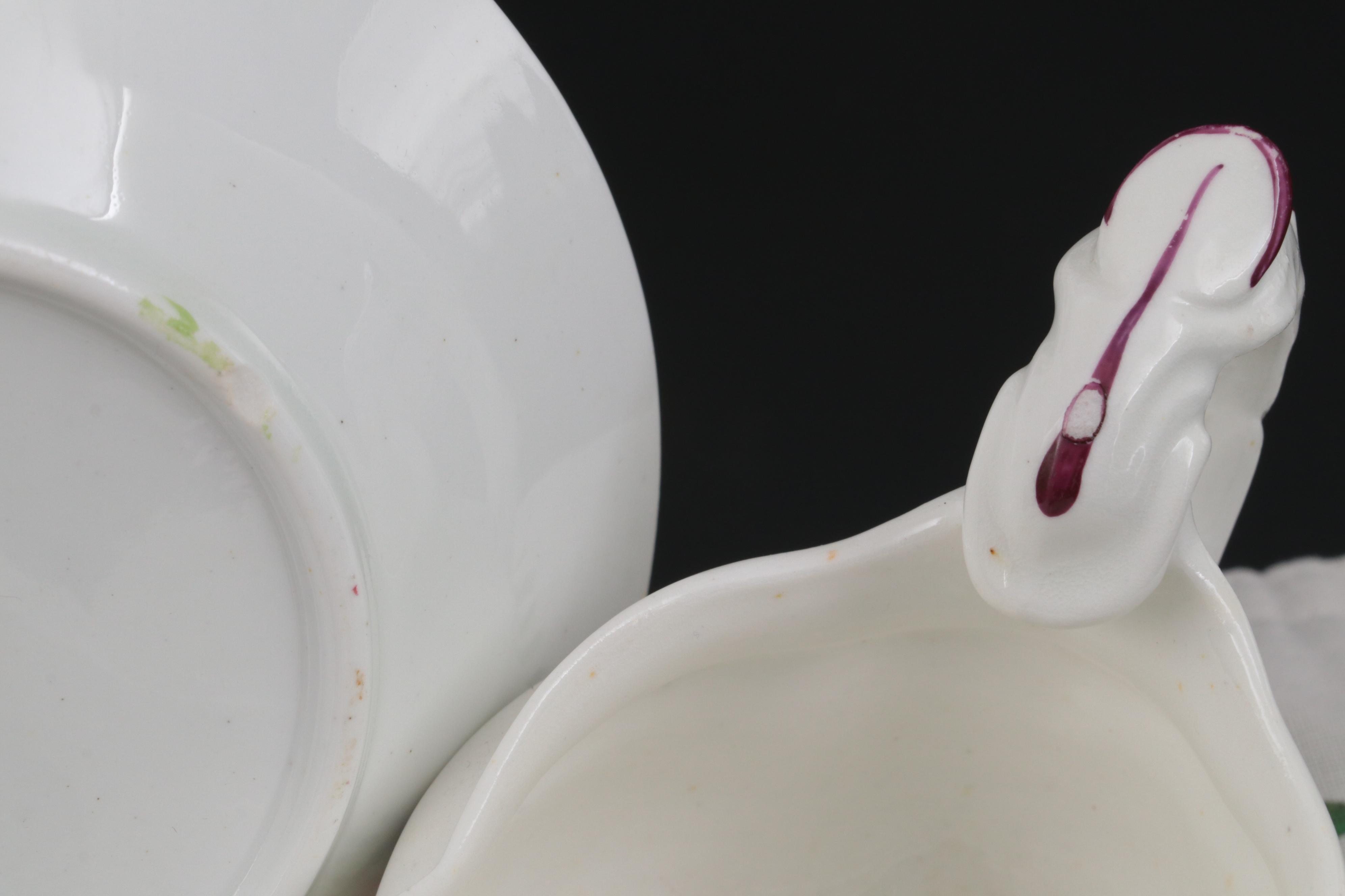 Hand-Painted Porcelain Tea Set